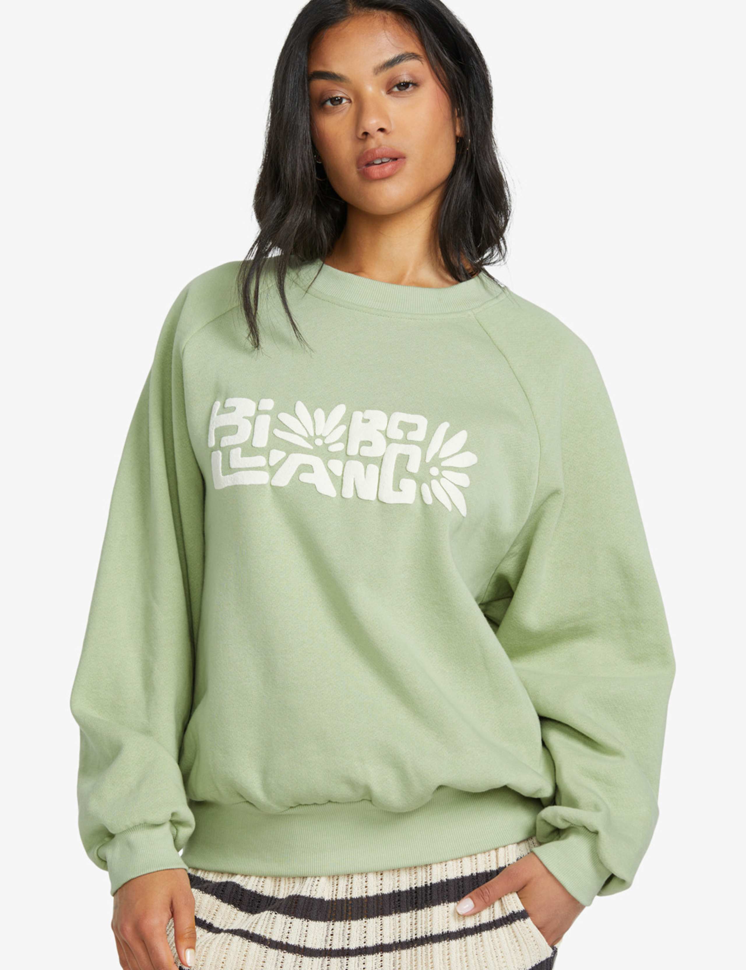 The Waves Cotton Rich Textured Sweatshirt 5 of 6