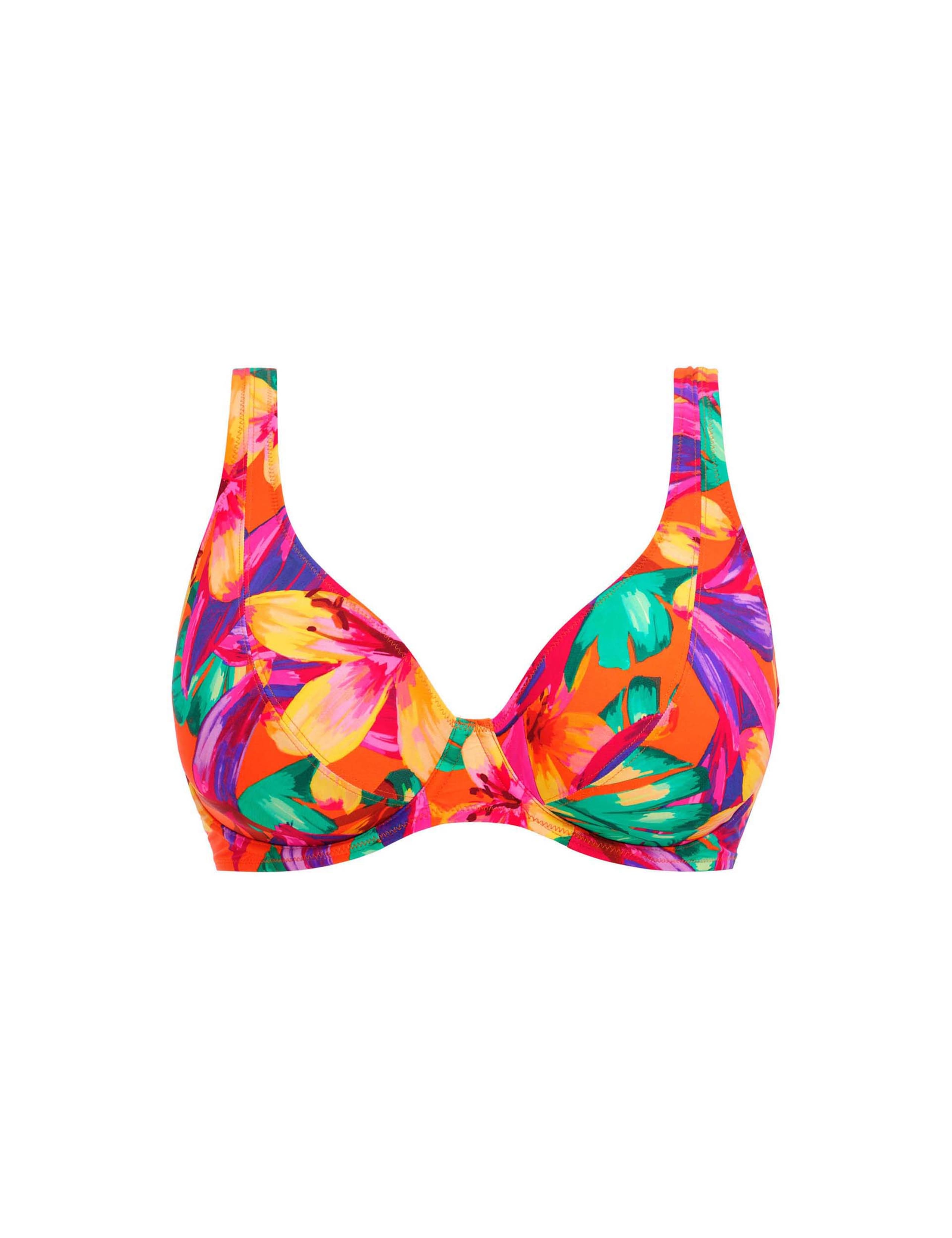 Sun Haze Wired Plunge Bikini Top (D-J) 2 of 5