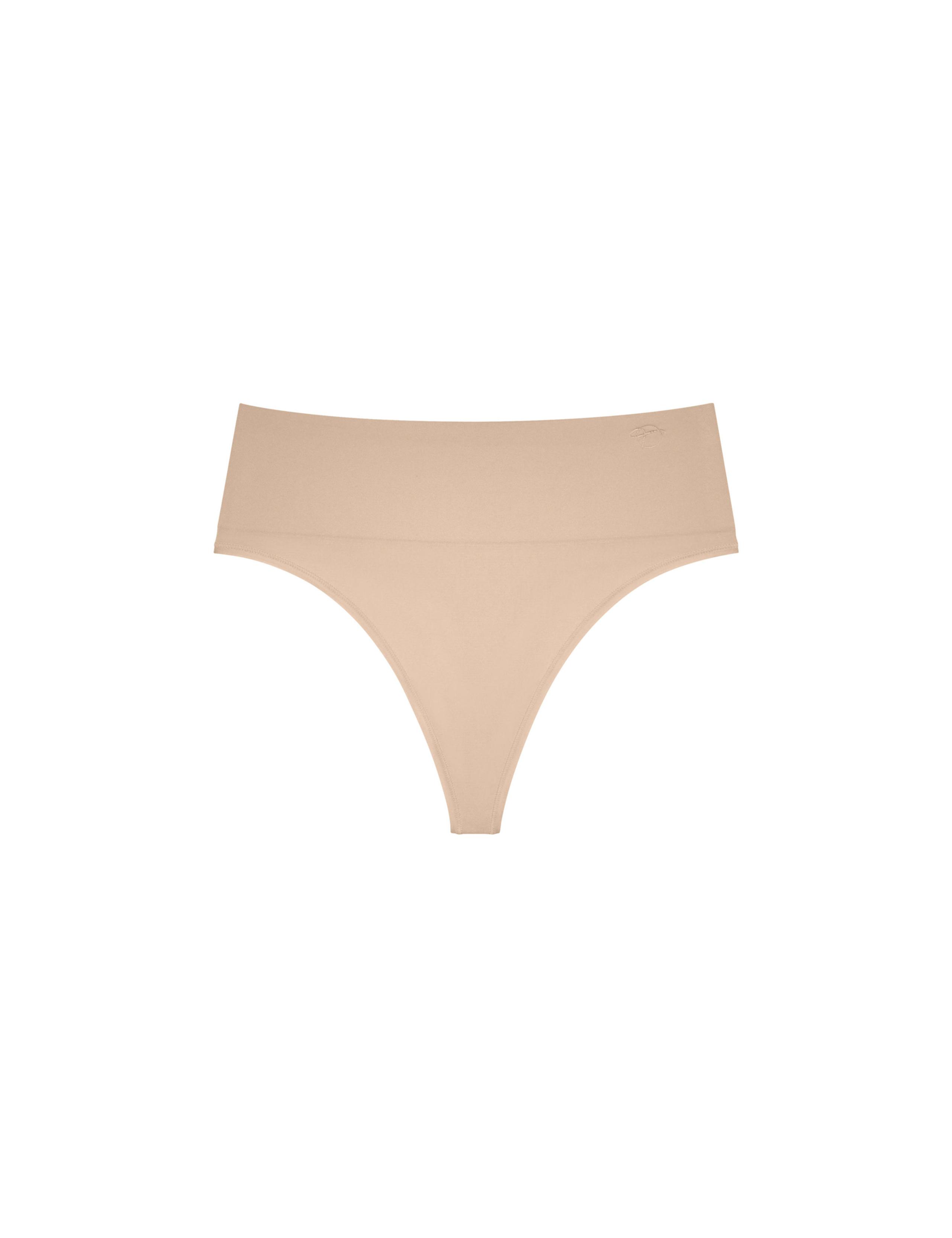 Soft Sculpt Bandeau High Rise Tummy Control Shaping Thong 2 of 5