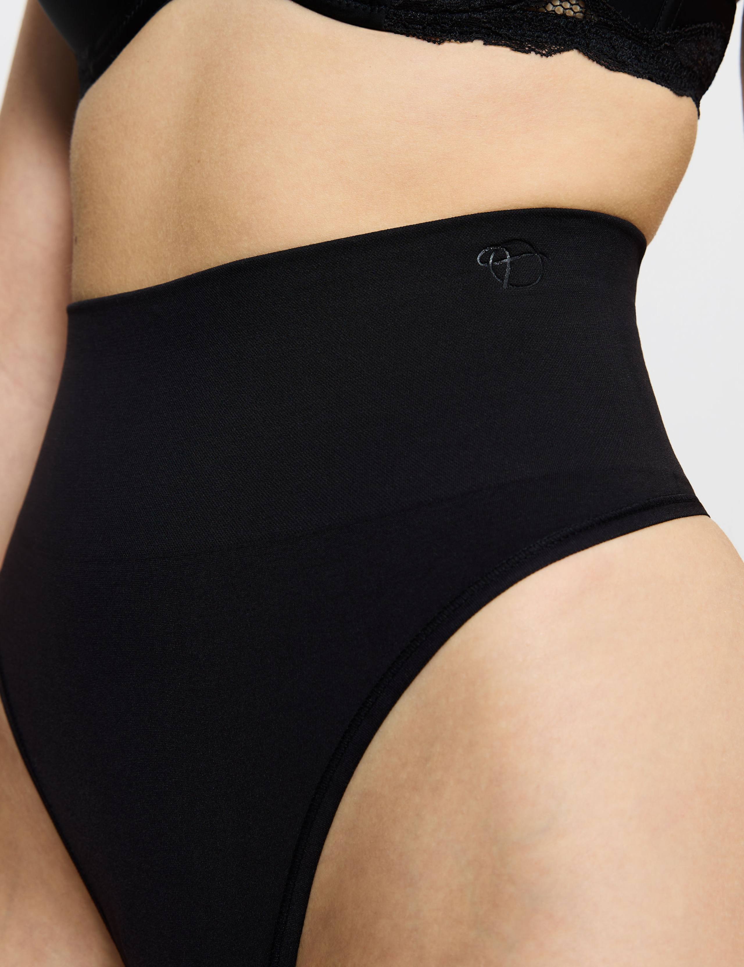 Soft Sculpt Bandeau High Rise Tummy Control Shaping Thong 5 of 5