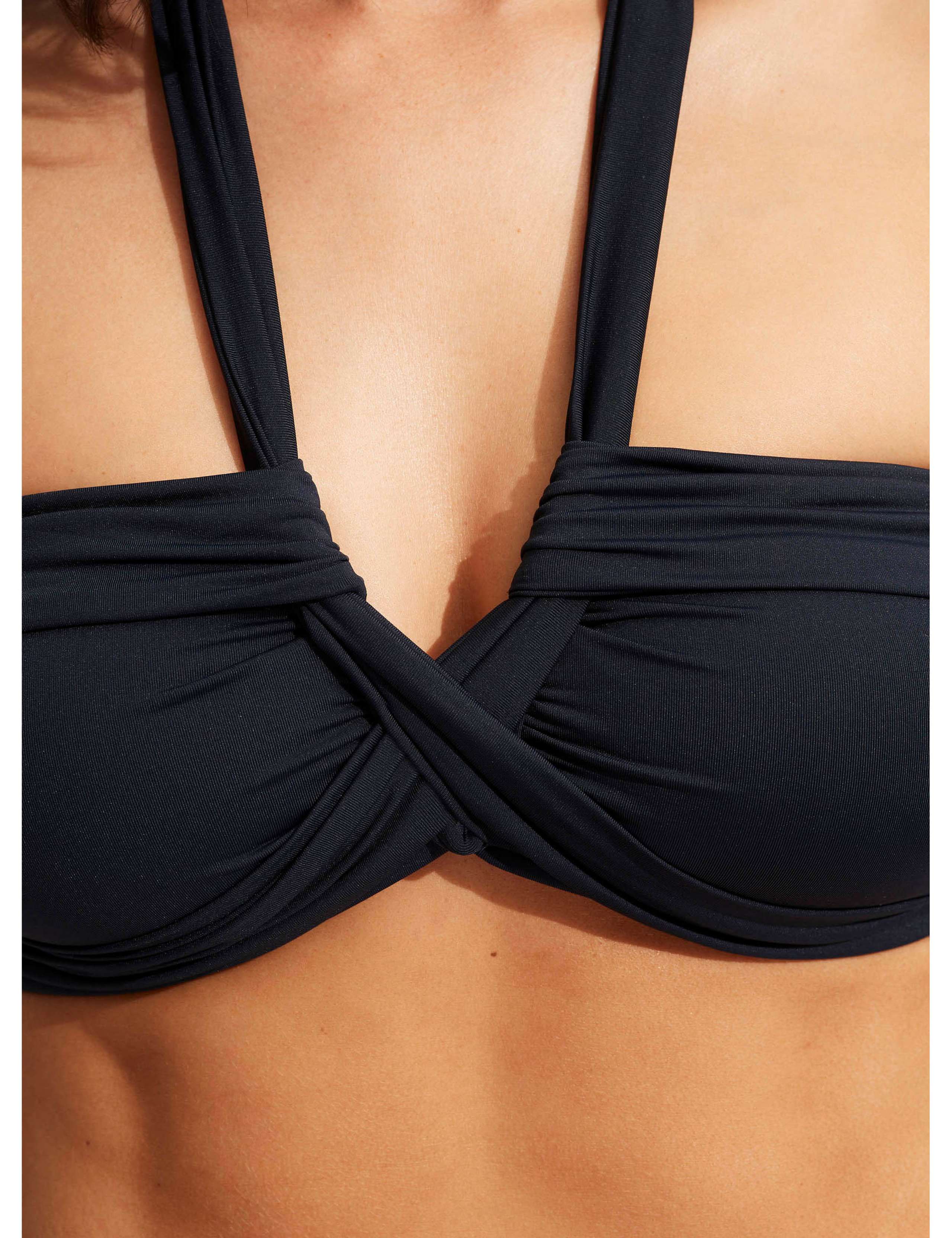 Collective Padded Halterneck Bandeau Bikini Top 2 of 8
