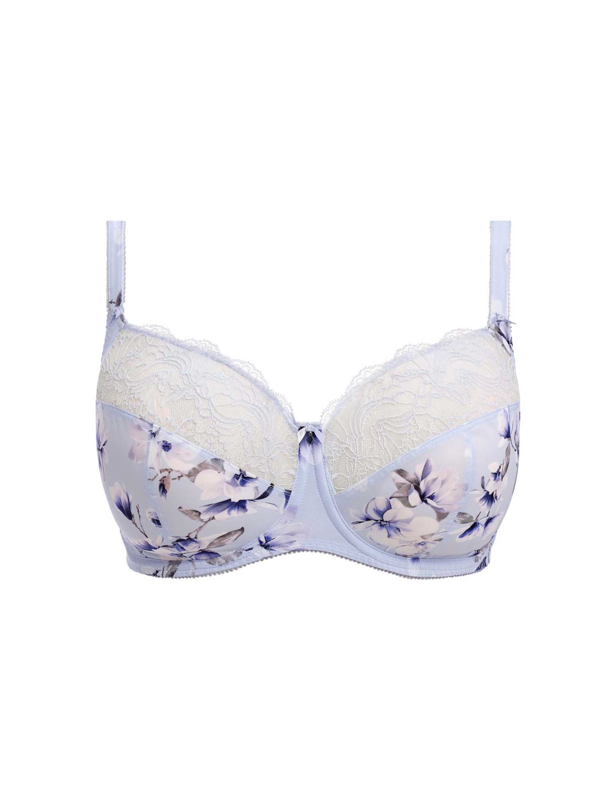 Lucia Floral Lace Wired Side Support Bra (D-J) 2 of 6