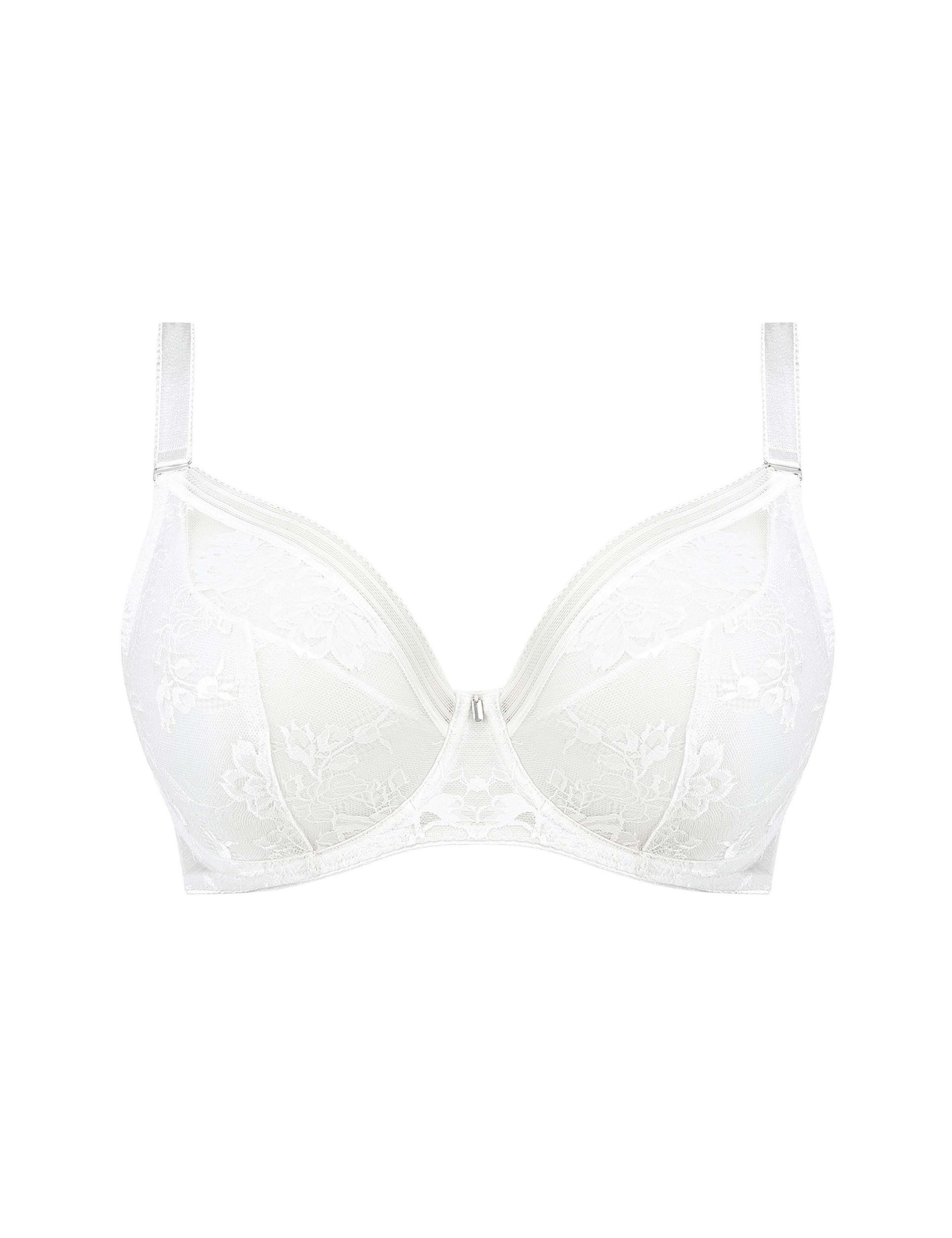 Fusion Lace Wired Plunge Bra D-G 2 of 4