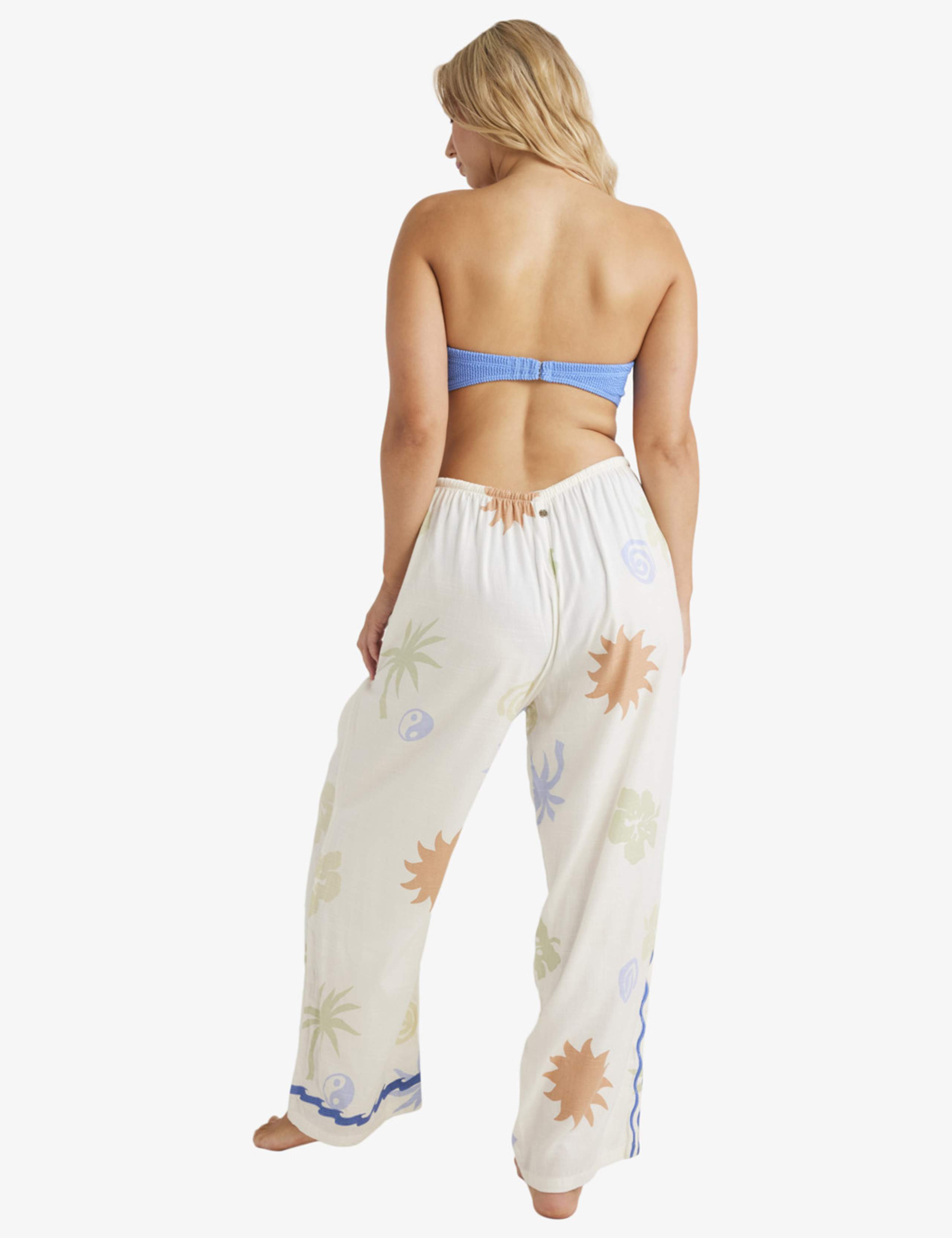 Sun Symbol Cotton Rich Printed Beach Trousers 2 of 5