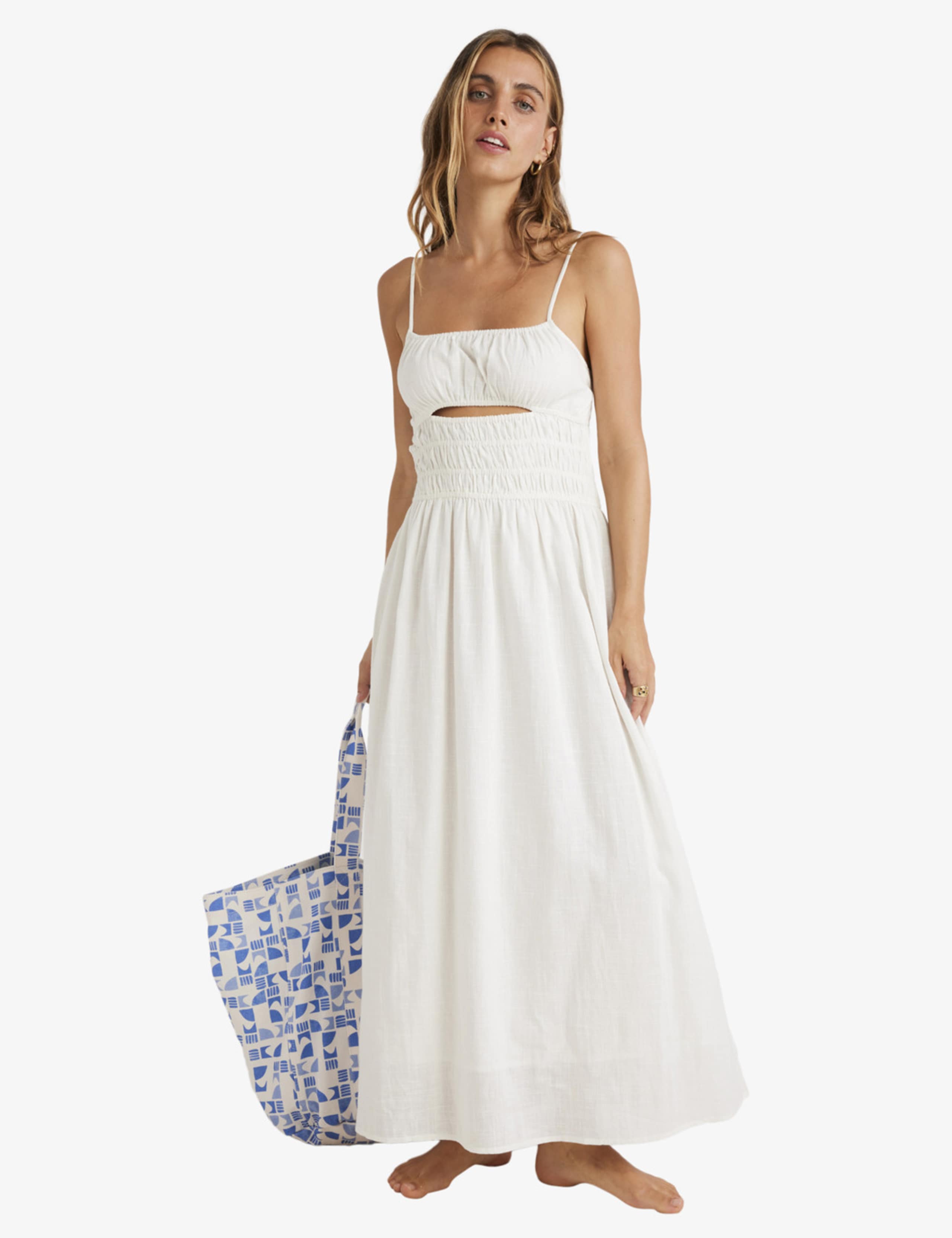 Cloud Pure Cotton Square Neck Maxi Dress 5 of 5