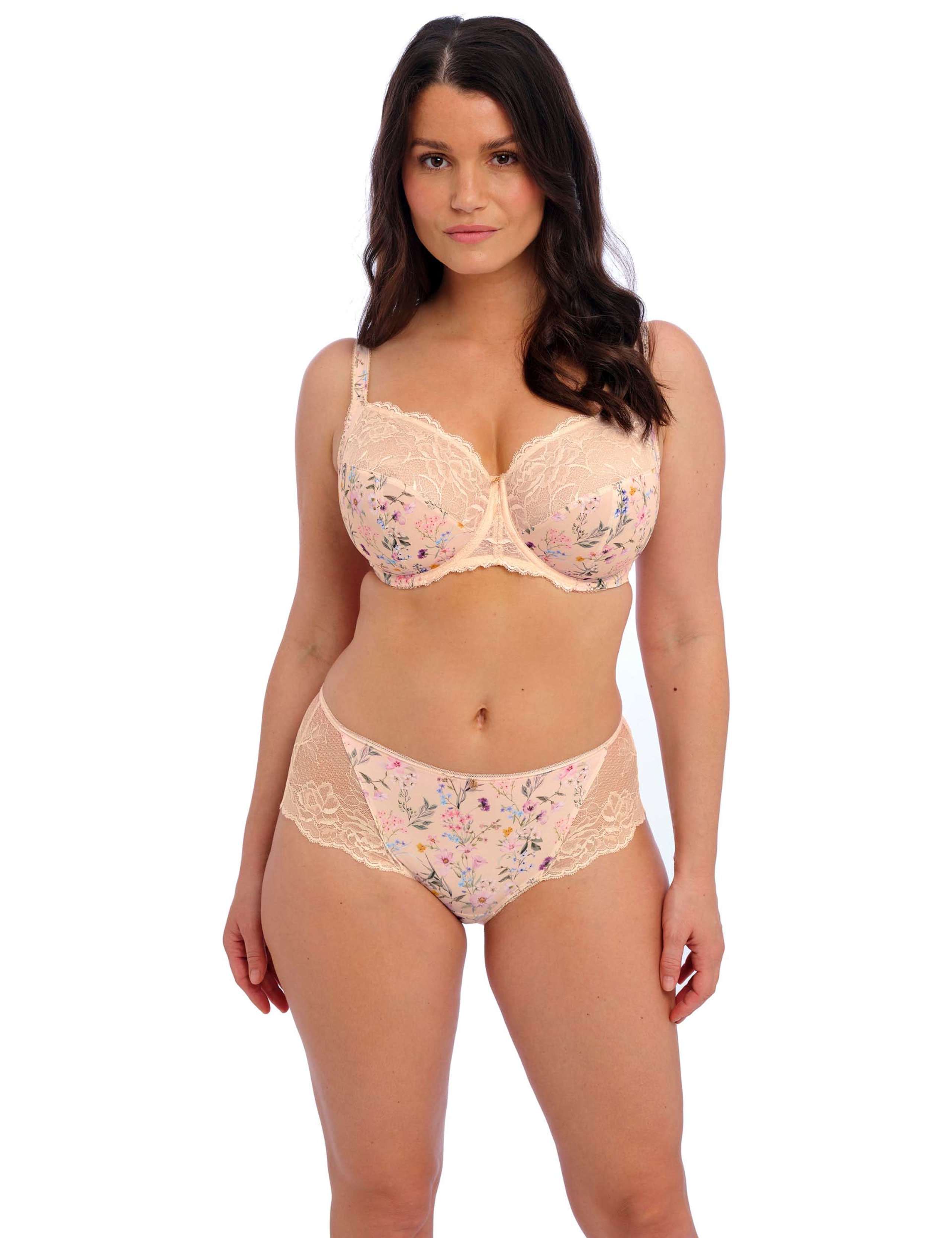 Pippa Floral Lace Wired Side Support Bra (D-J) 4 of 6