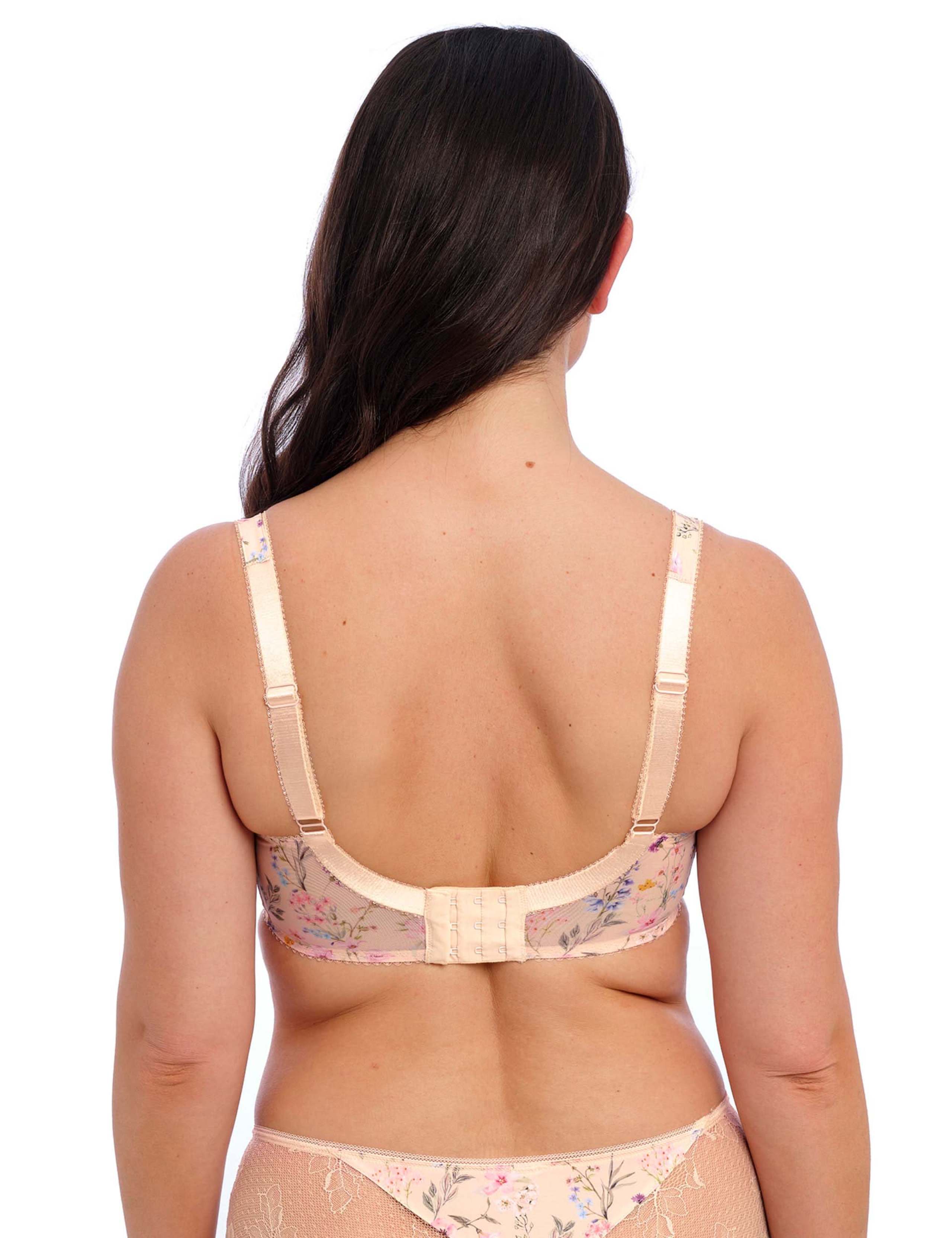 Pippa Floral Lace Wired Side Support Bra (D-J) 5 of 6