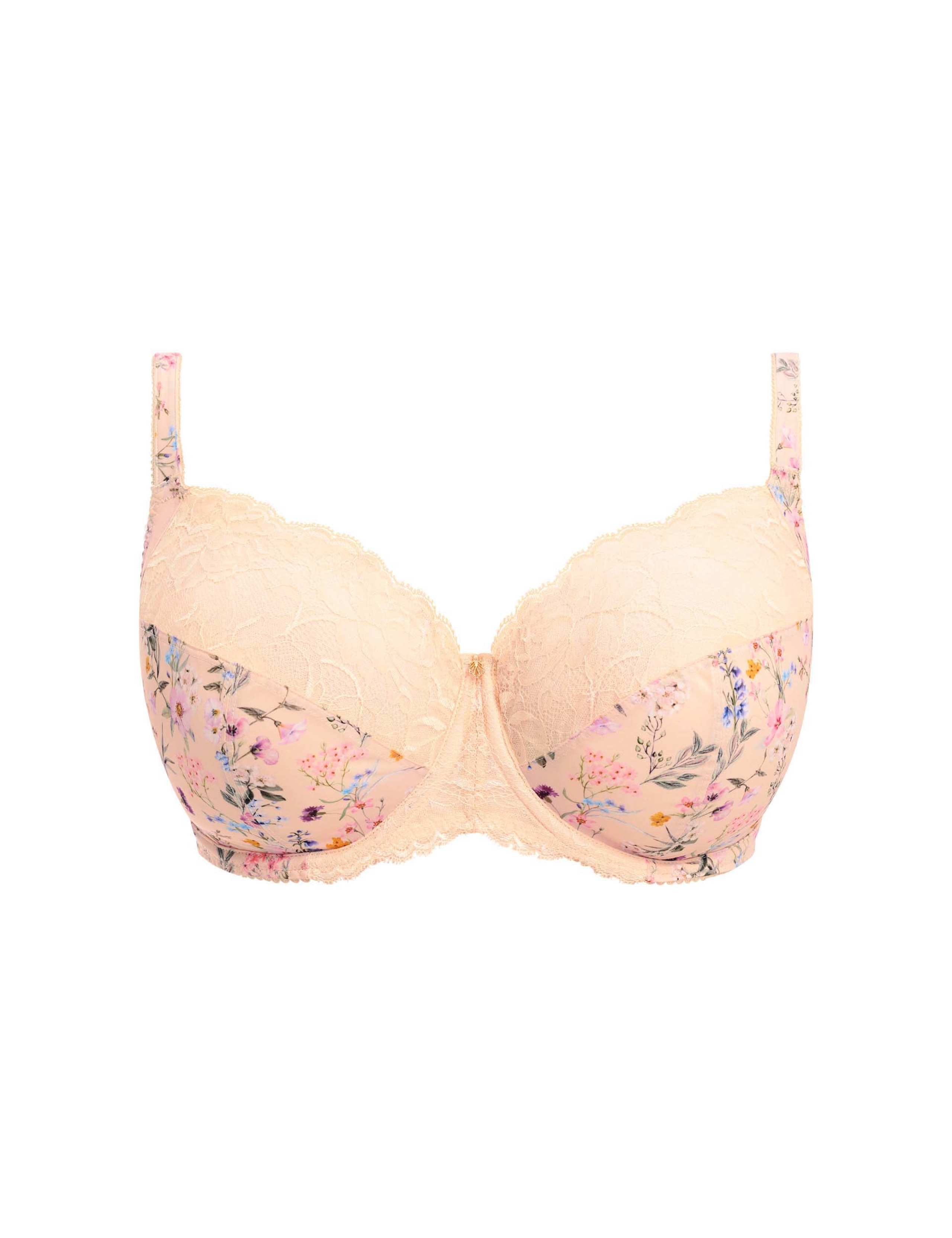 Pippa Floral Lace Wired Side Support Bra (D-J) 2 of 2