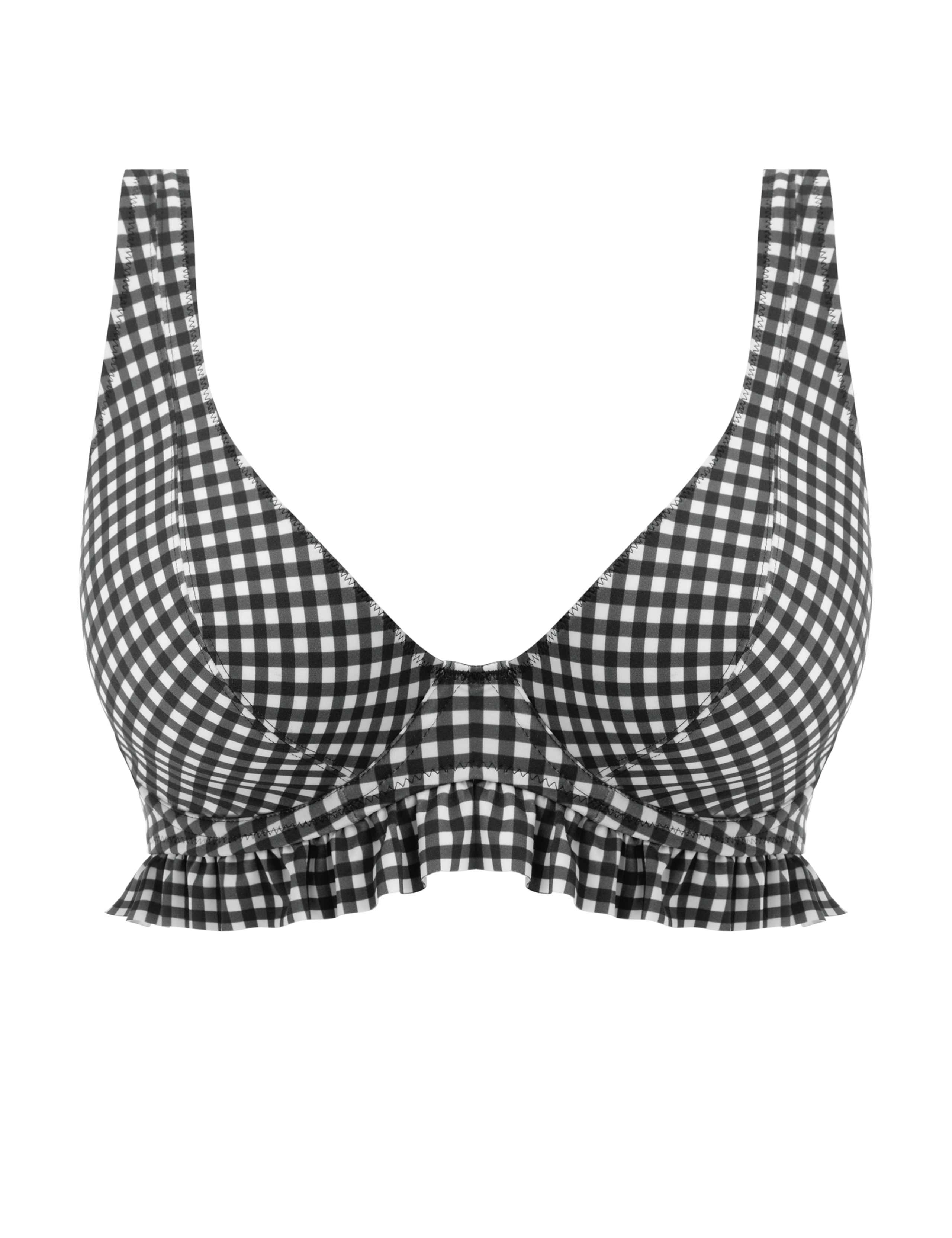 Check In Gingham Wired Bikini Top 2 of 4