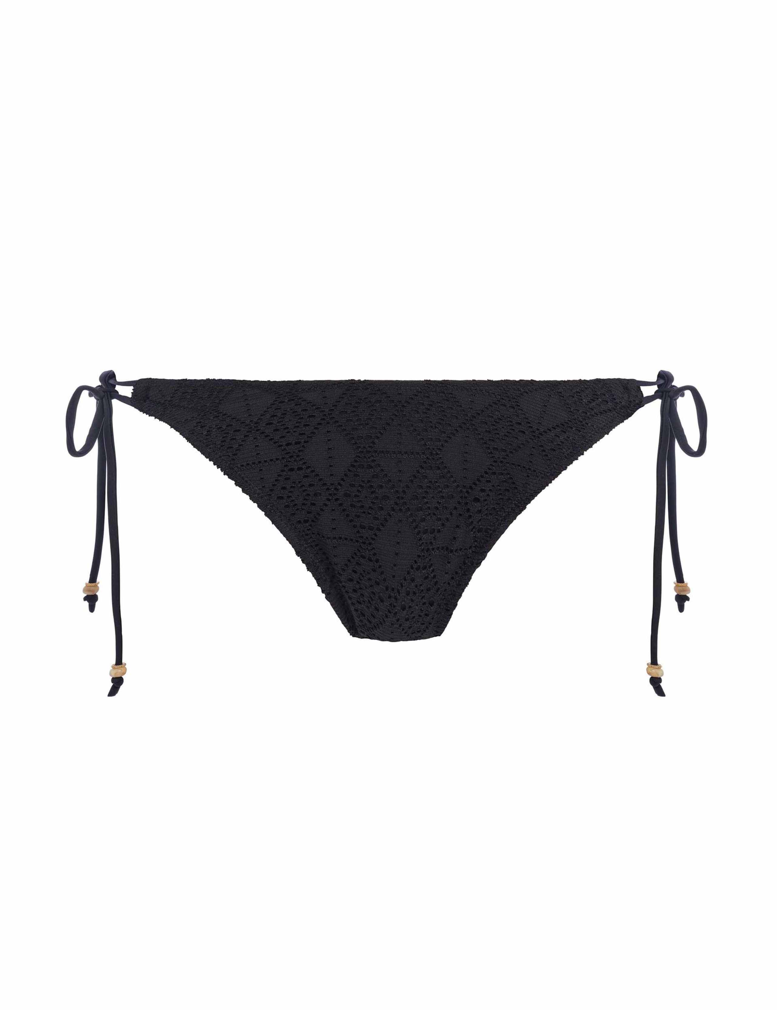 Nomad Nights Textured High Leg Bikini Bottoms 2 of 6