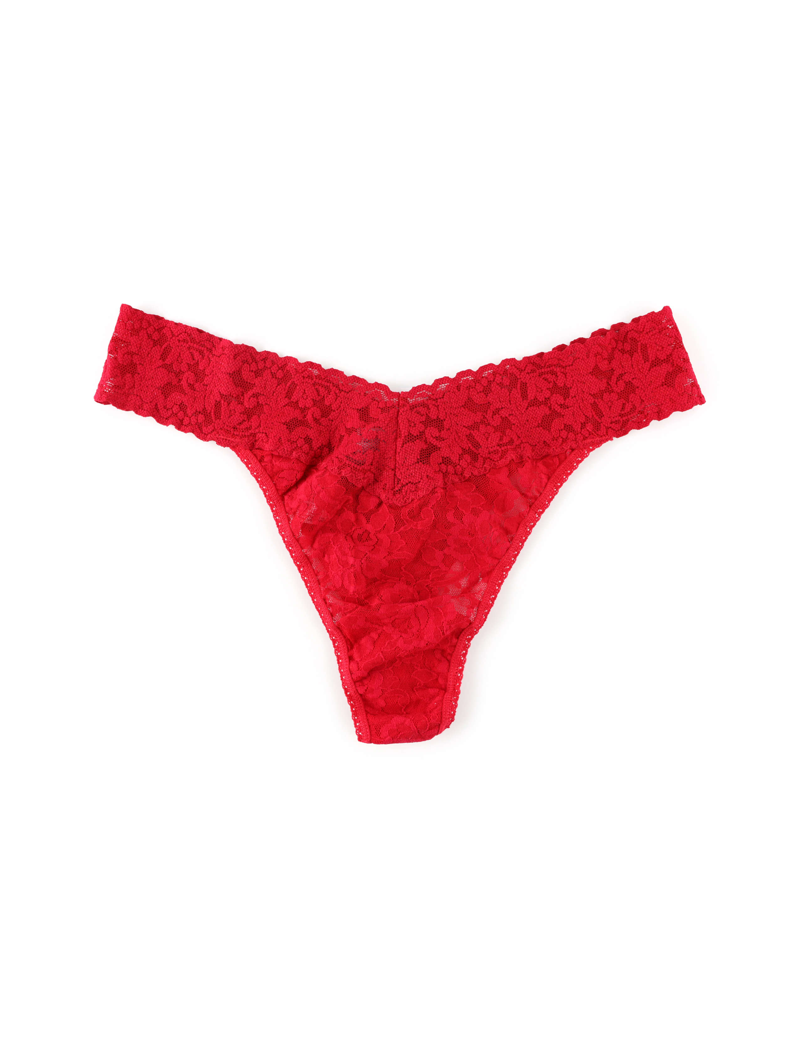Original Rise Signature Lace Thong 2 of 3