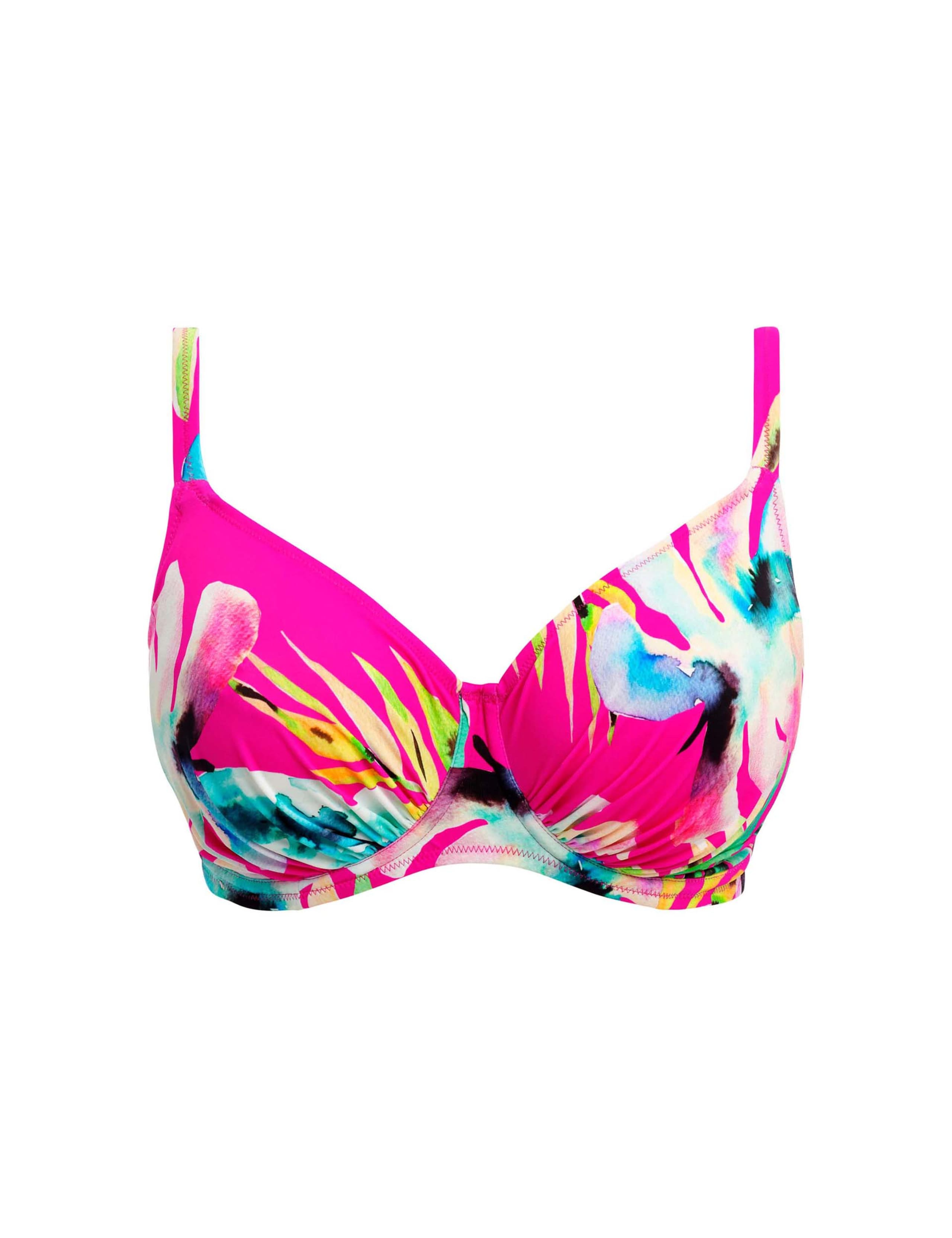 Carabelita Floral Wired Bikini Top (D-H) 2 of 5