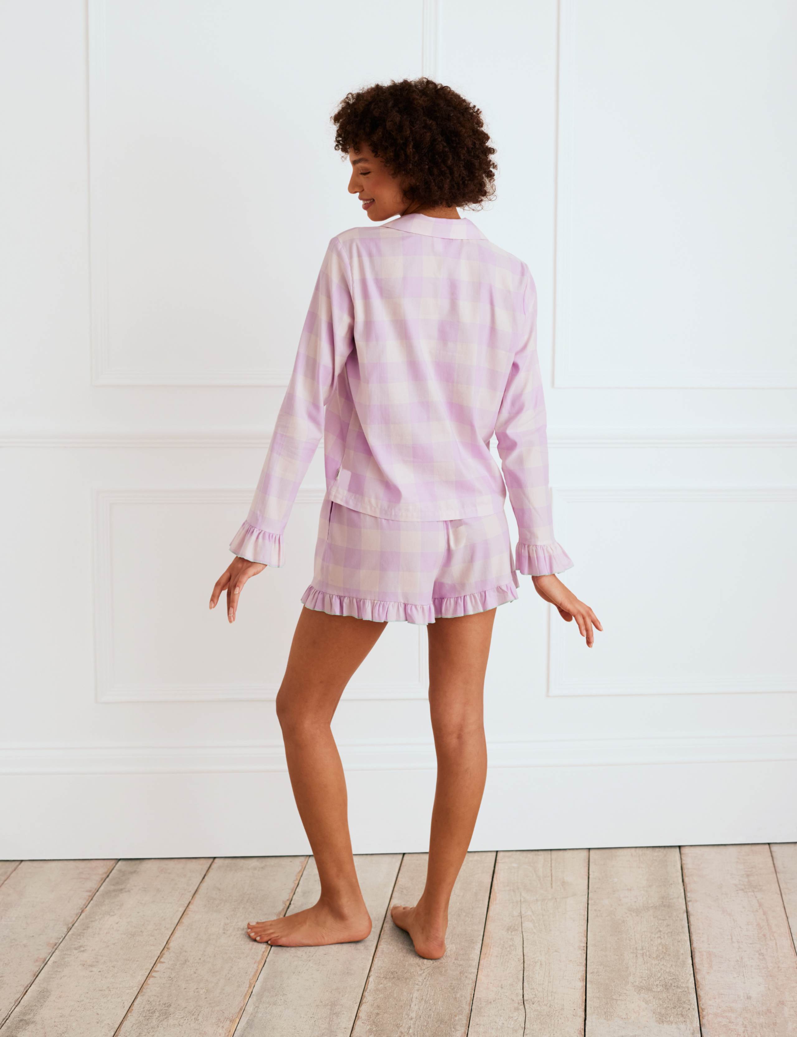 Pure Cotton Check Pyjama Set 5 of 5