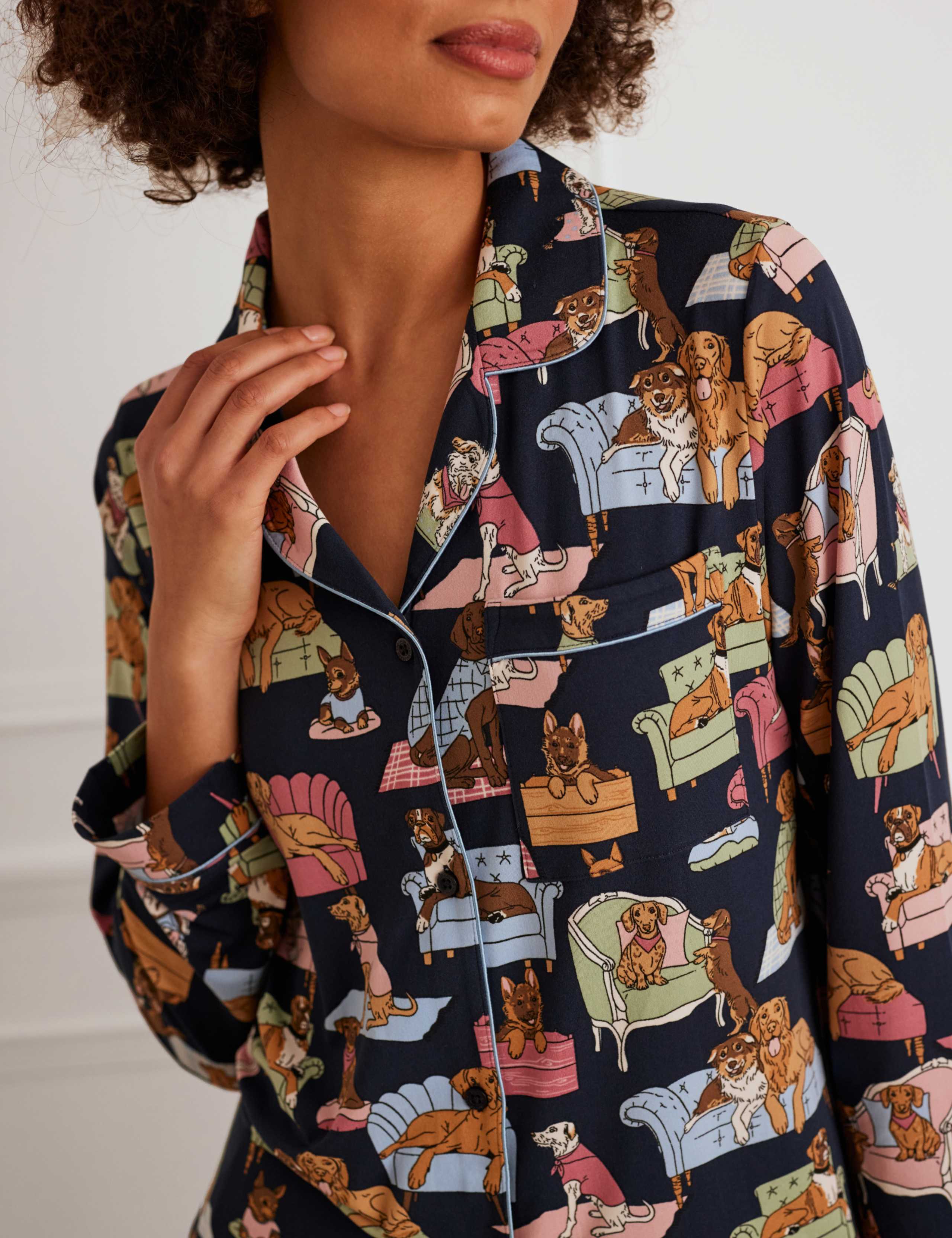 Dog Print Pyjama Set 2 of 5