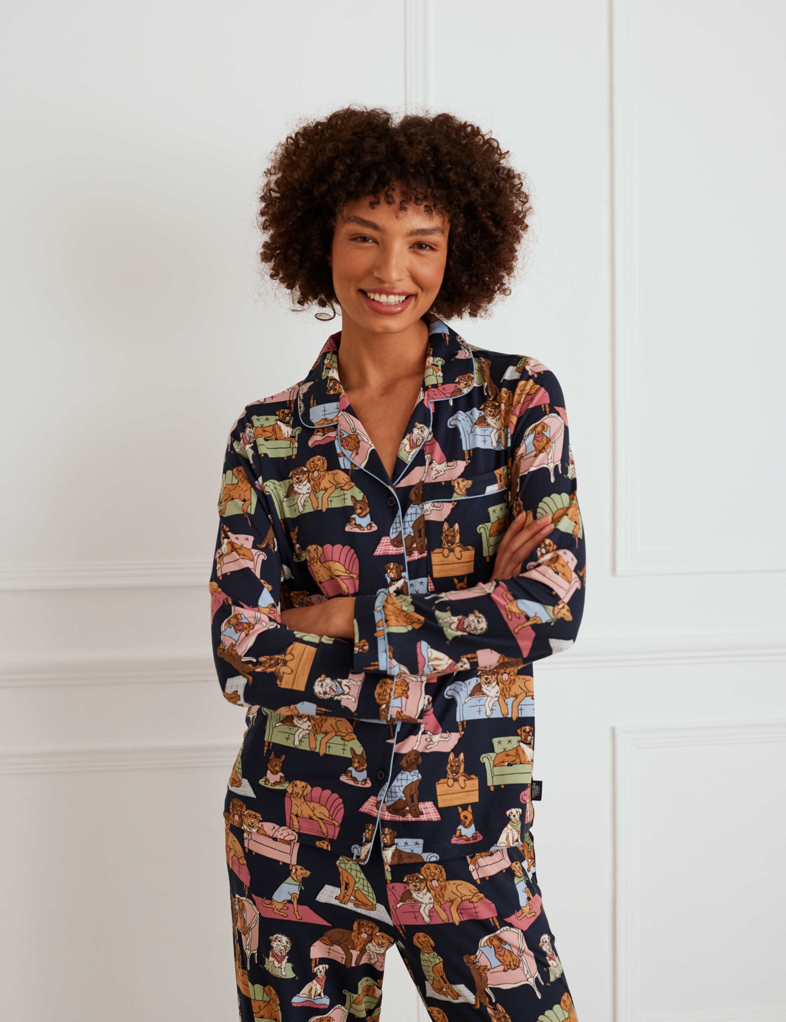 Dog Print Pyjama Set 3 of 5