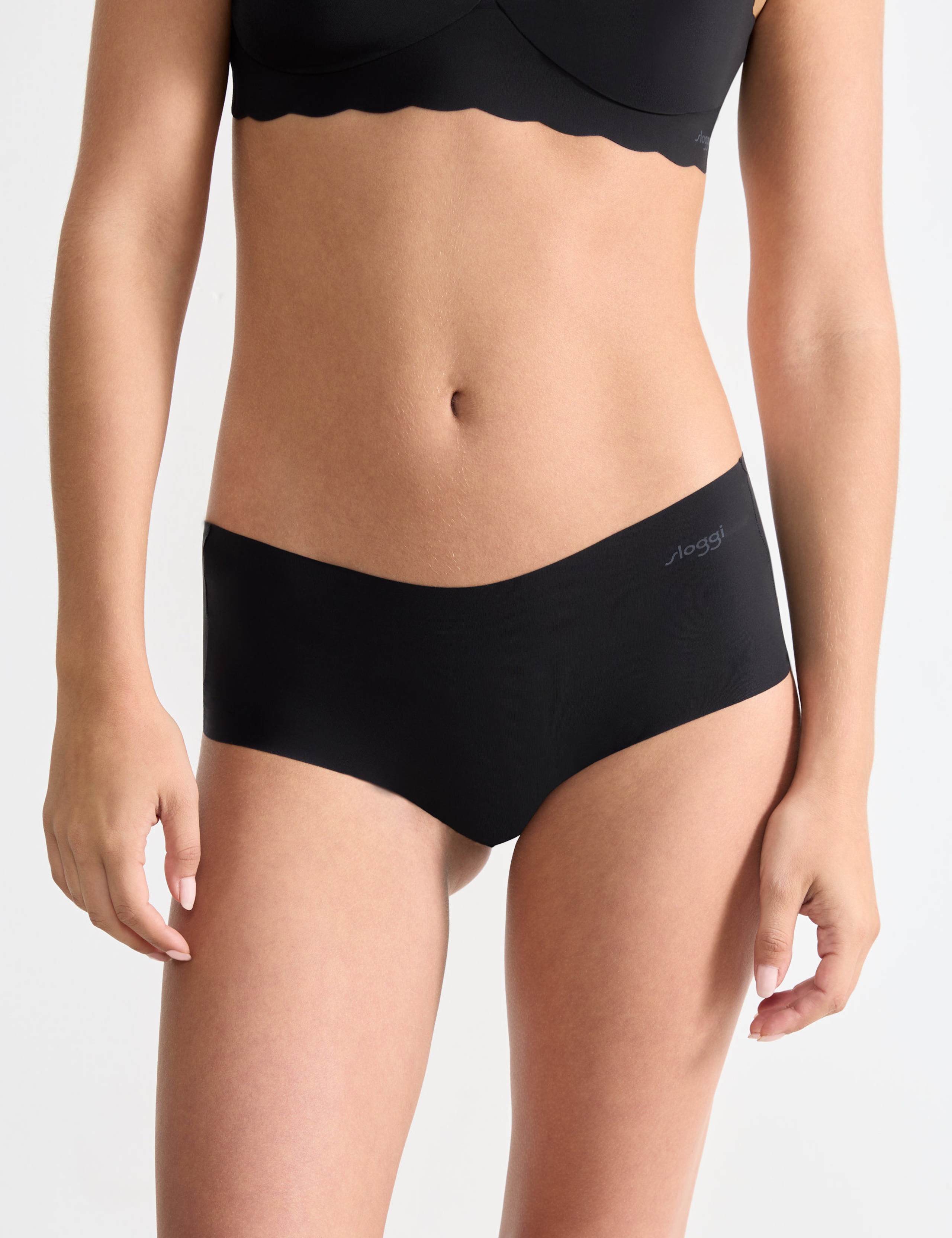 2pk Zero Feel Microfibre Knicker Shorts 3 of 6