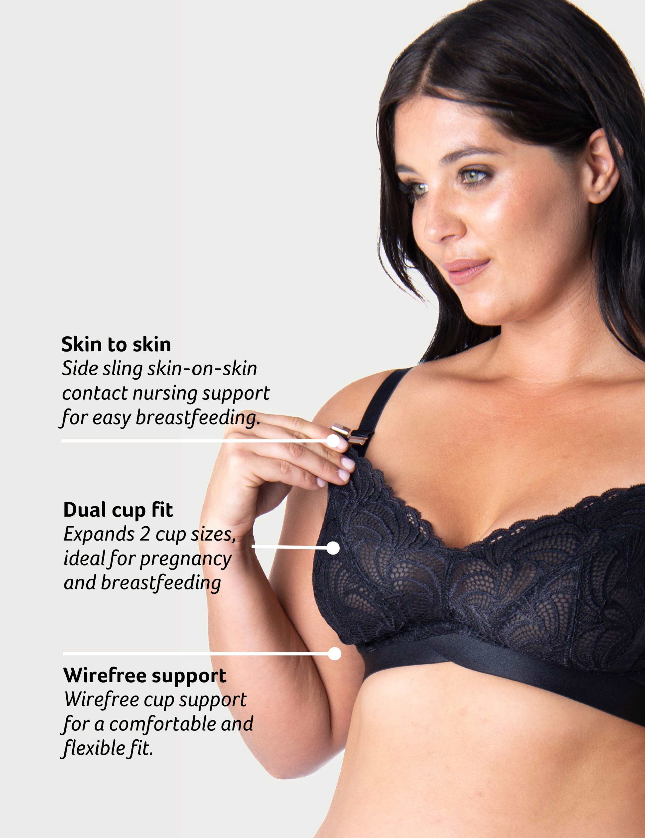 Warrior Lace Non Wired Nursing Bra 4 of 8