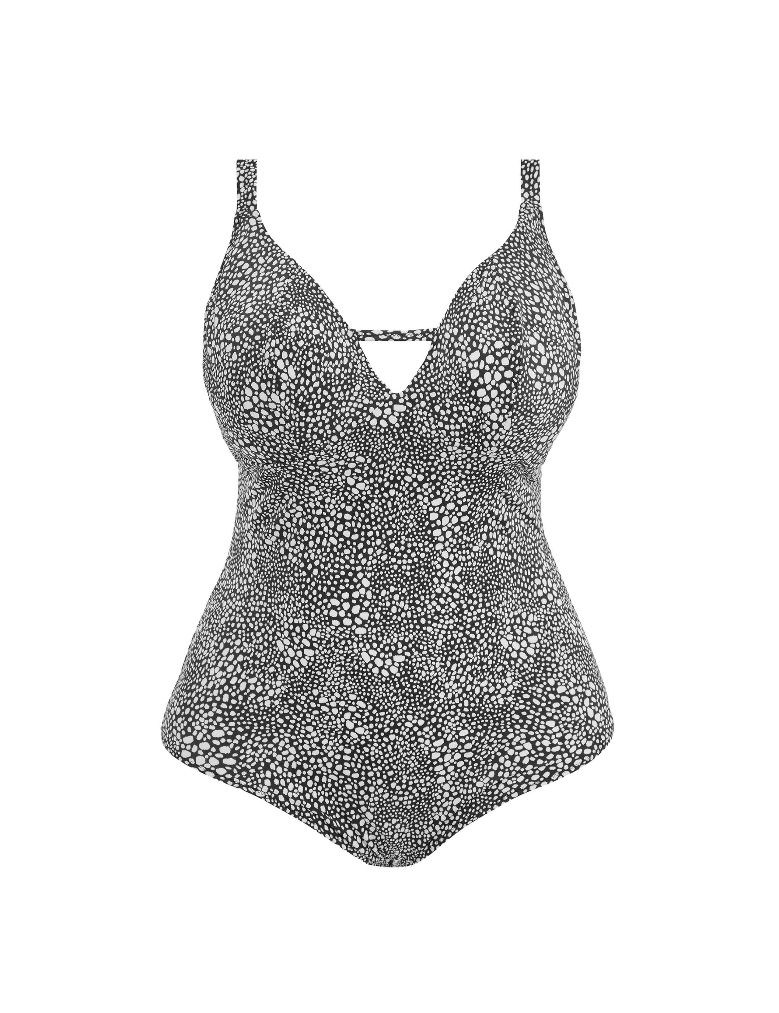 Printed Plunge Swimsuit 2 of 4