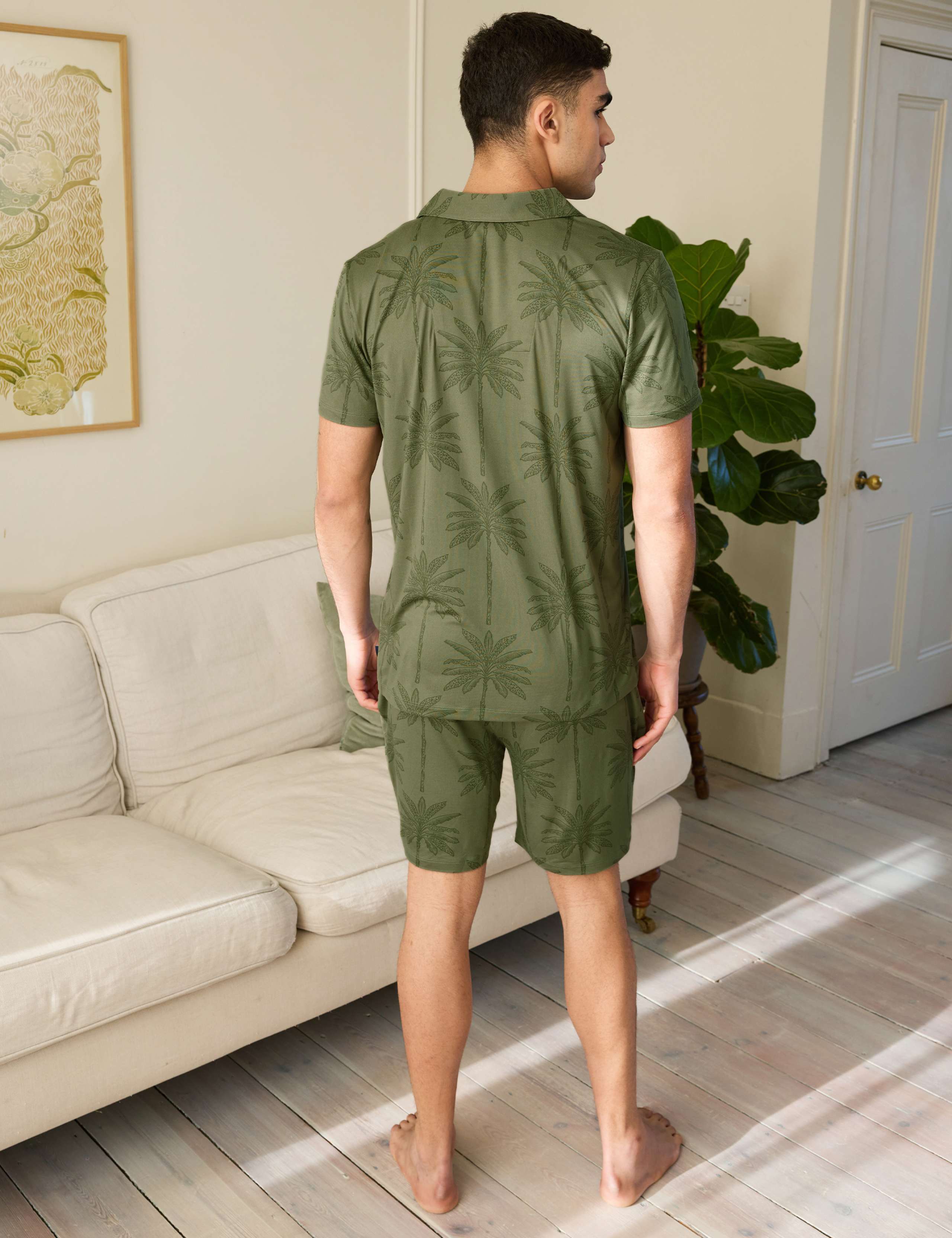 Palm Print Pyjama Set 2 of 5