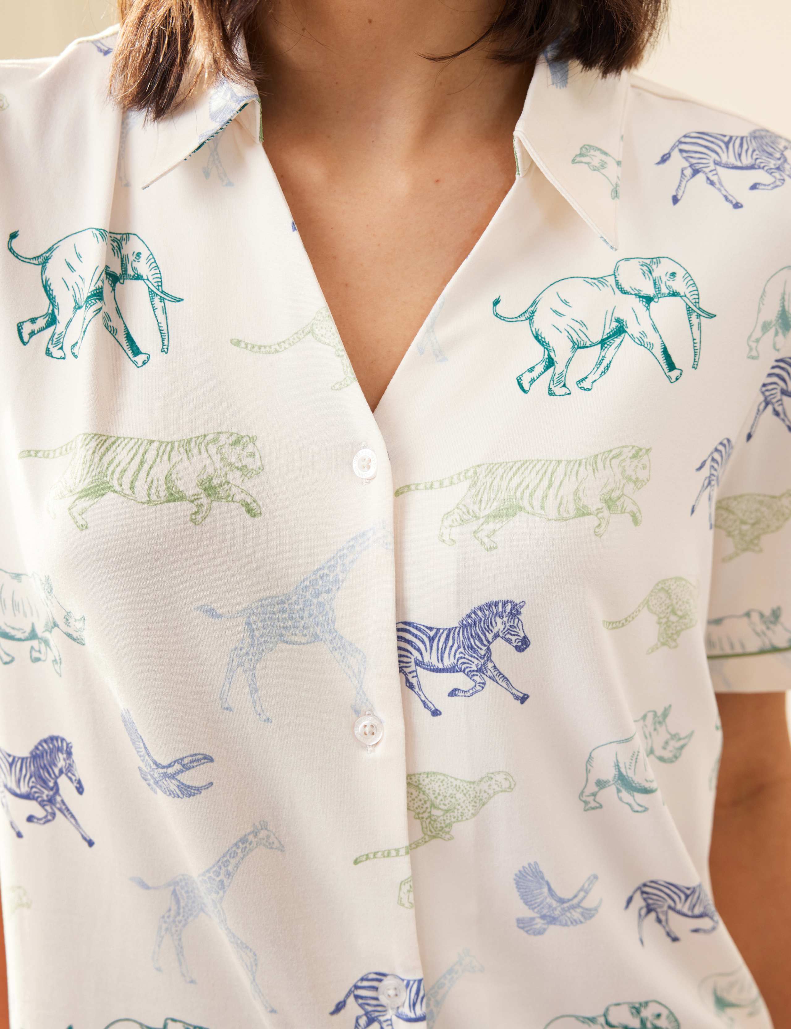 Safari Animal Print Shortie Set 3 of 5