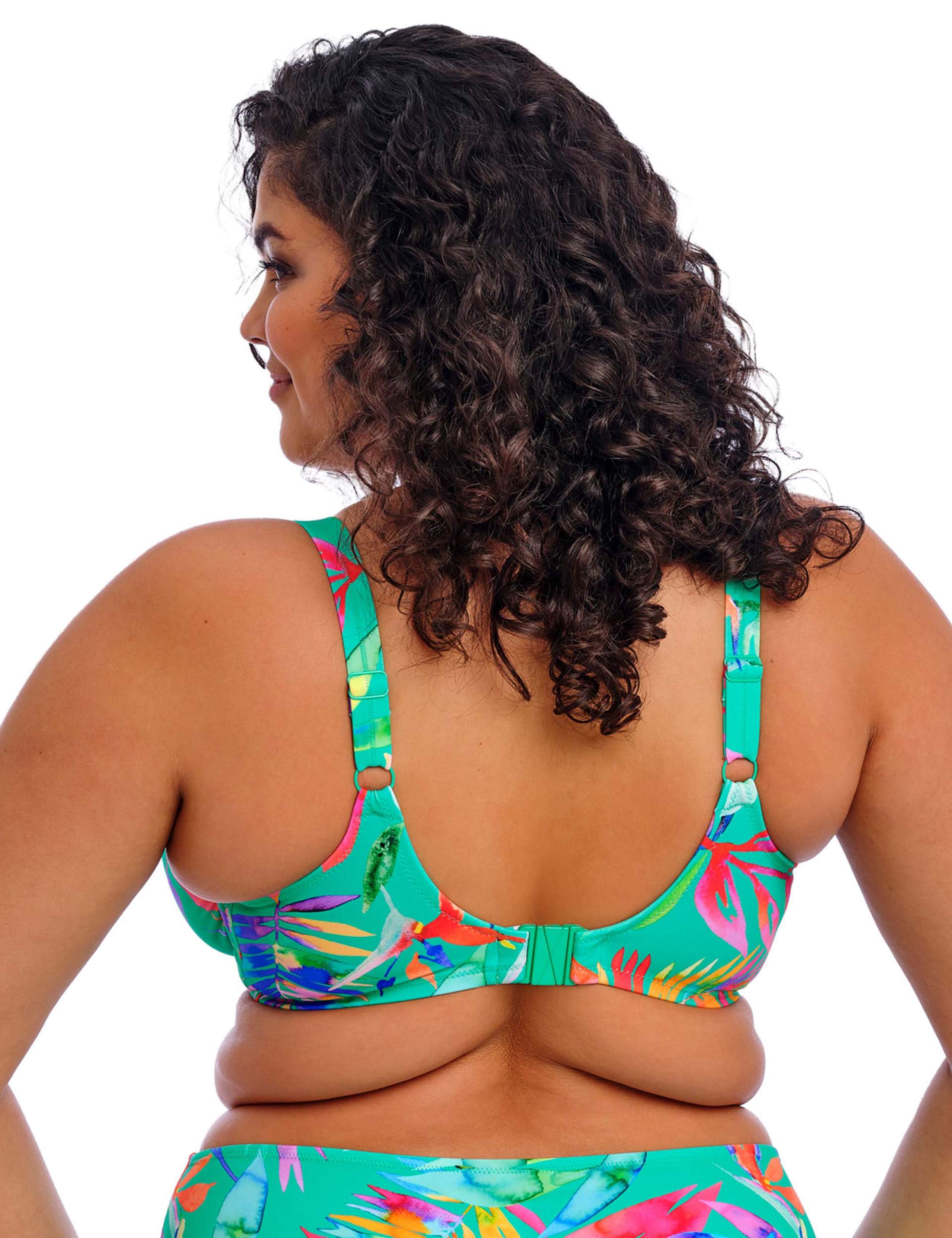 Toyama Tides Printed Plunge Bikini Top (E-JJ) 3 of 4