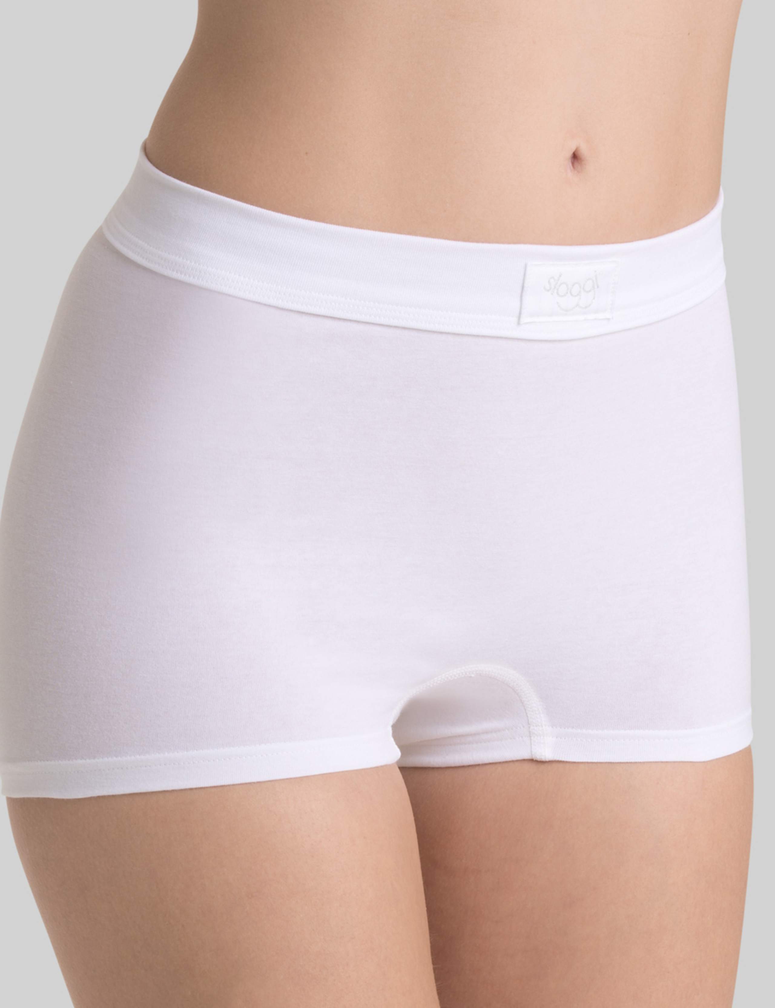 Cotton Rich High Waisted Knicker Shorts 3 of 6