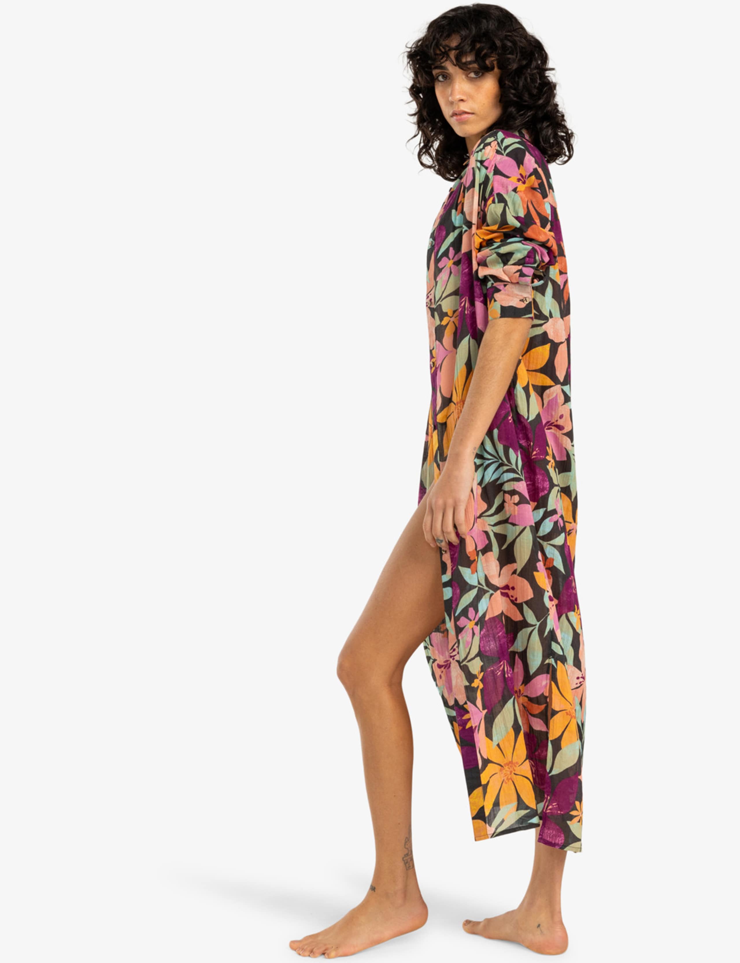 Daylight Pure Cotton Floral Beach Shirt 3 of 5