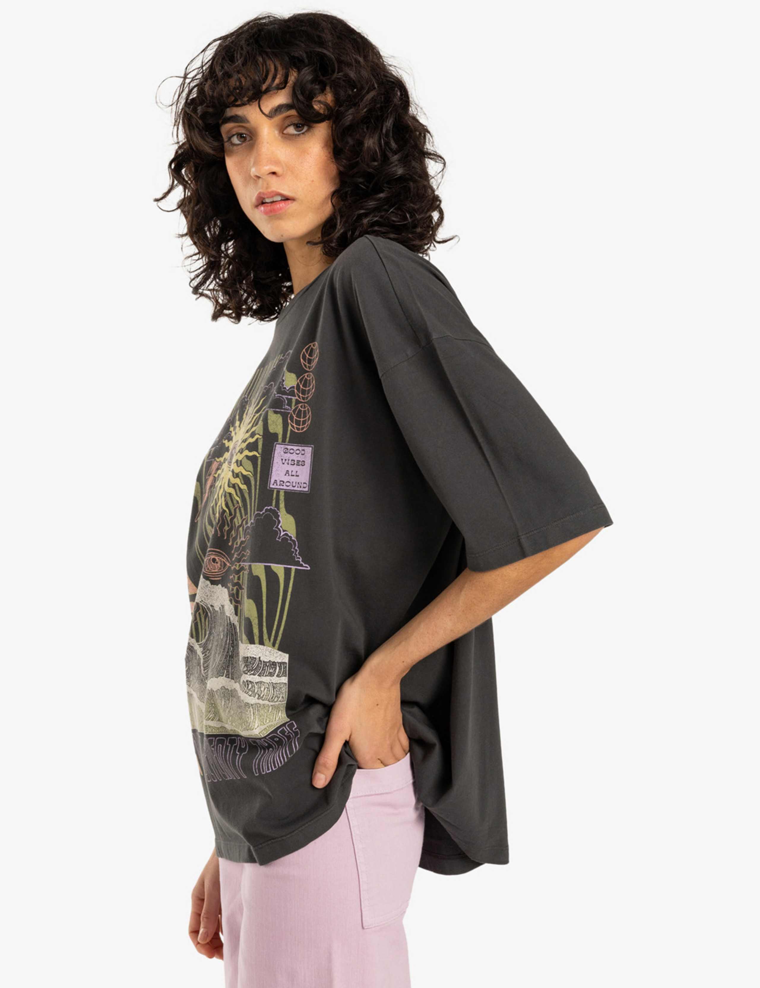 Swell Trip Pure Oversized Cotton T-Shirt 3 of 4