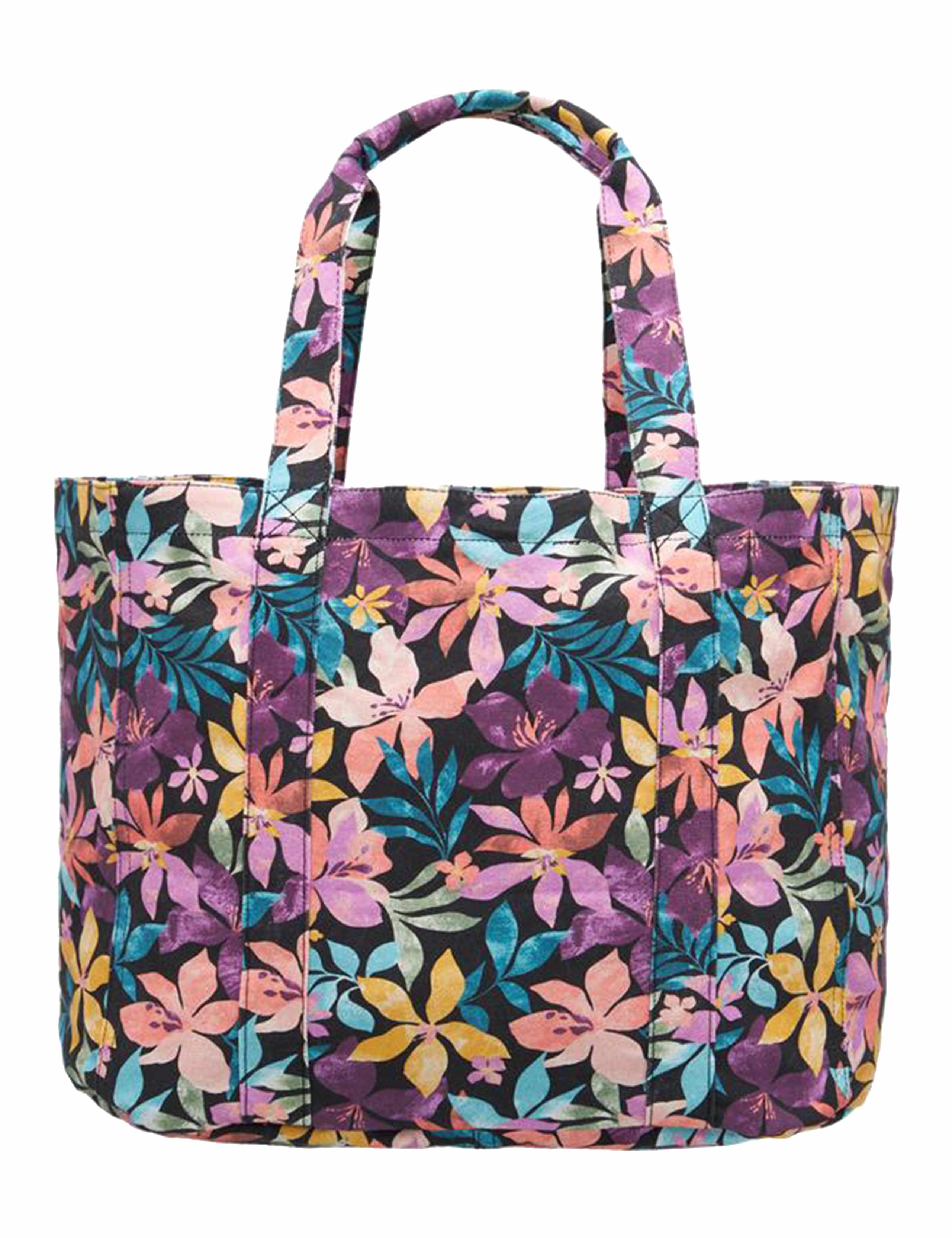 Playa Del Sol Pure Cotton Floral Tote Bag 3 of 5