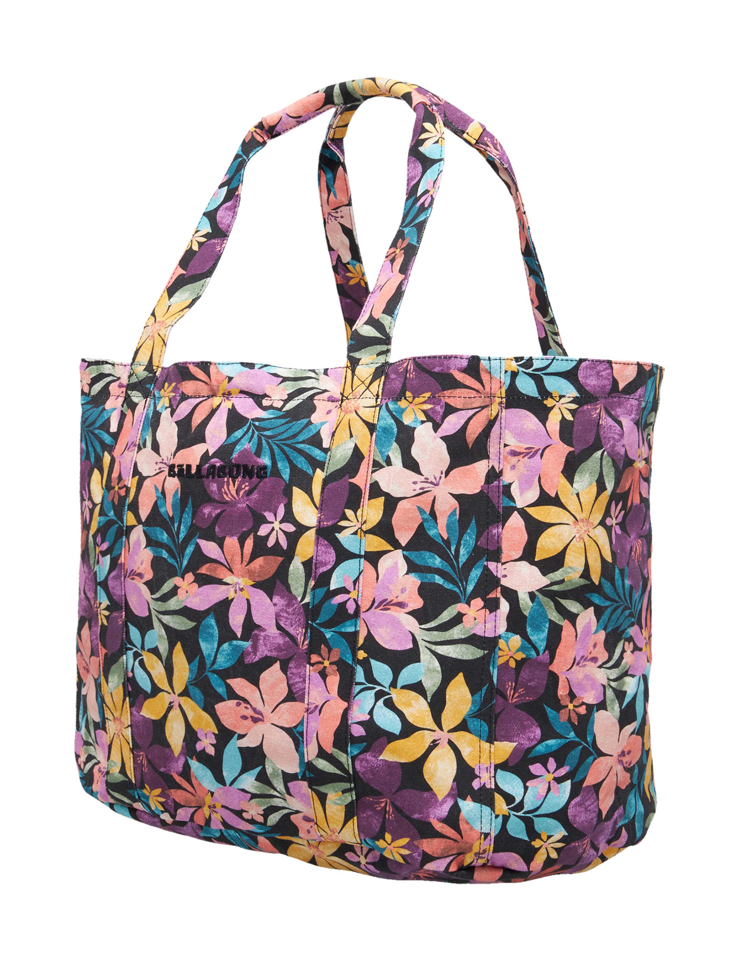 Playa Del Sol Pure Cotton Floral Tote Bag 4 of 5