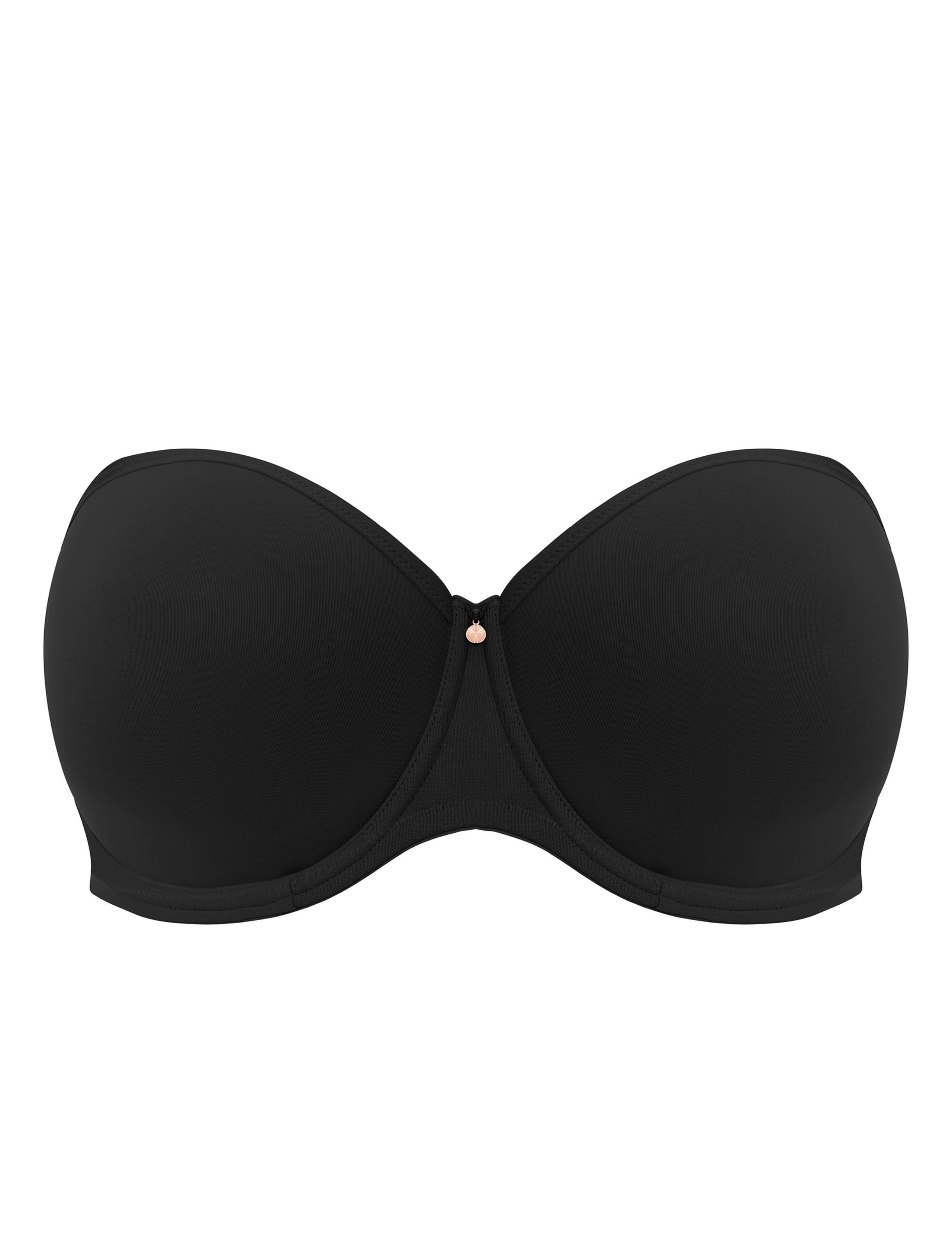 Smooth Wired Moulded Strapless Bra DD-J 2 of 7
