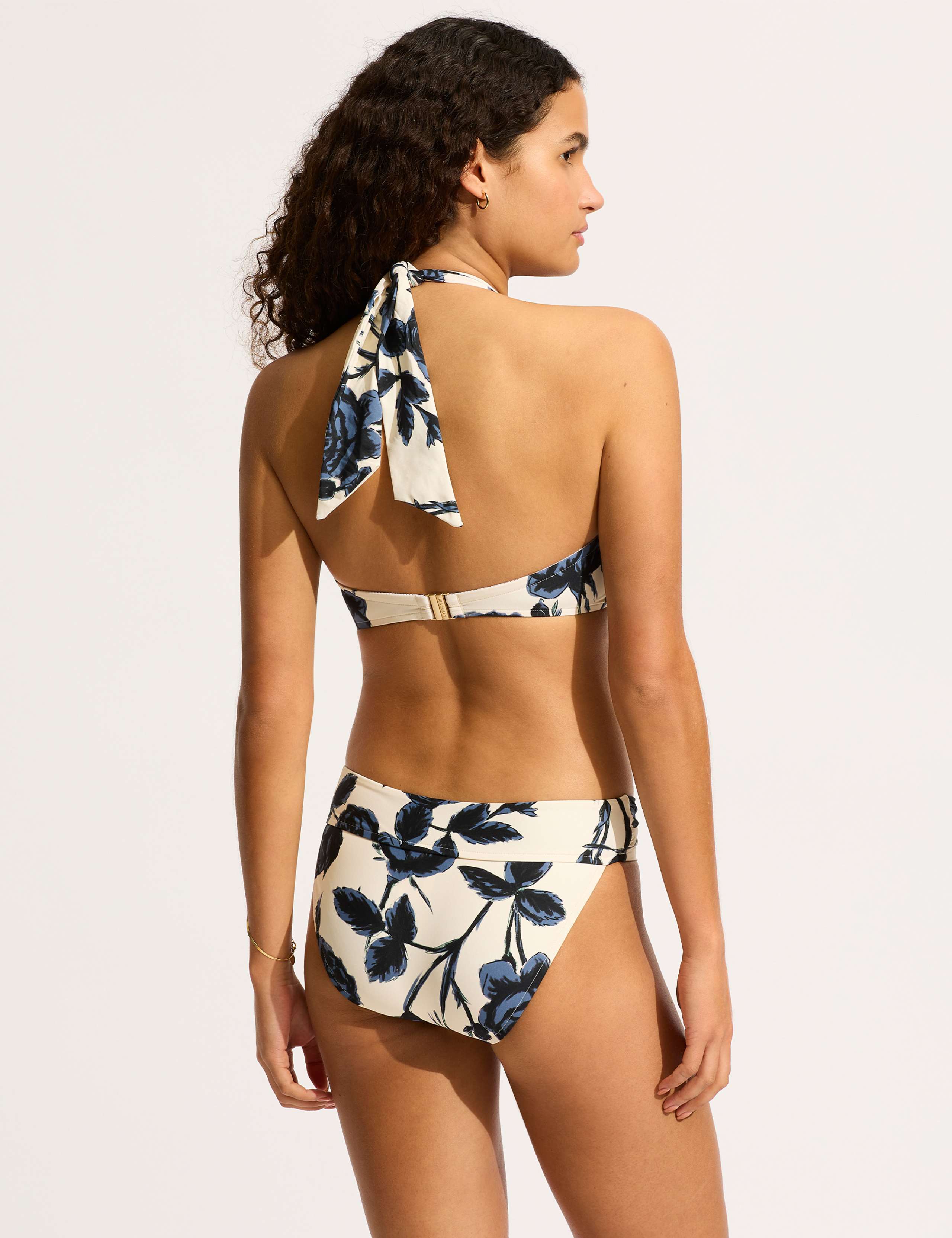 Rococo Twist Band Floral Bikini Bottoms 5 of 5