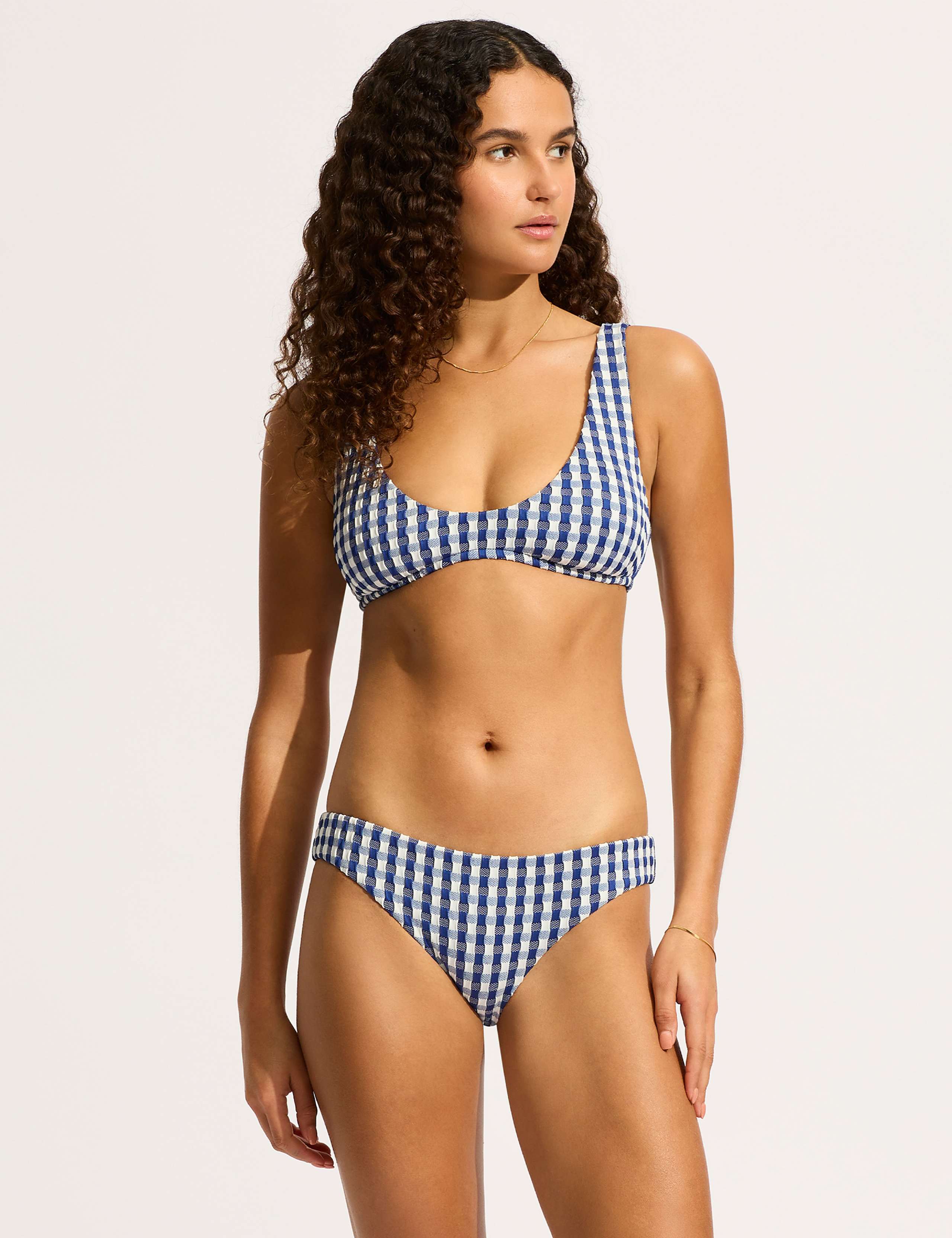 Gingham Hipster Bikini Bottoms 4 of 6