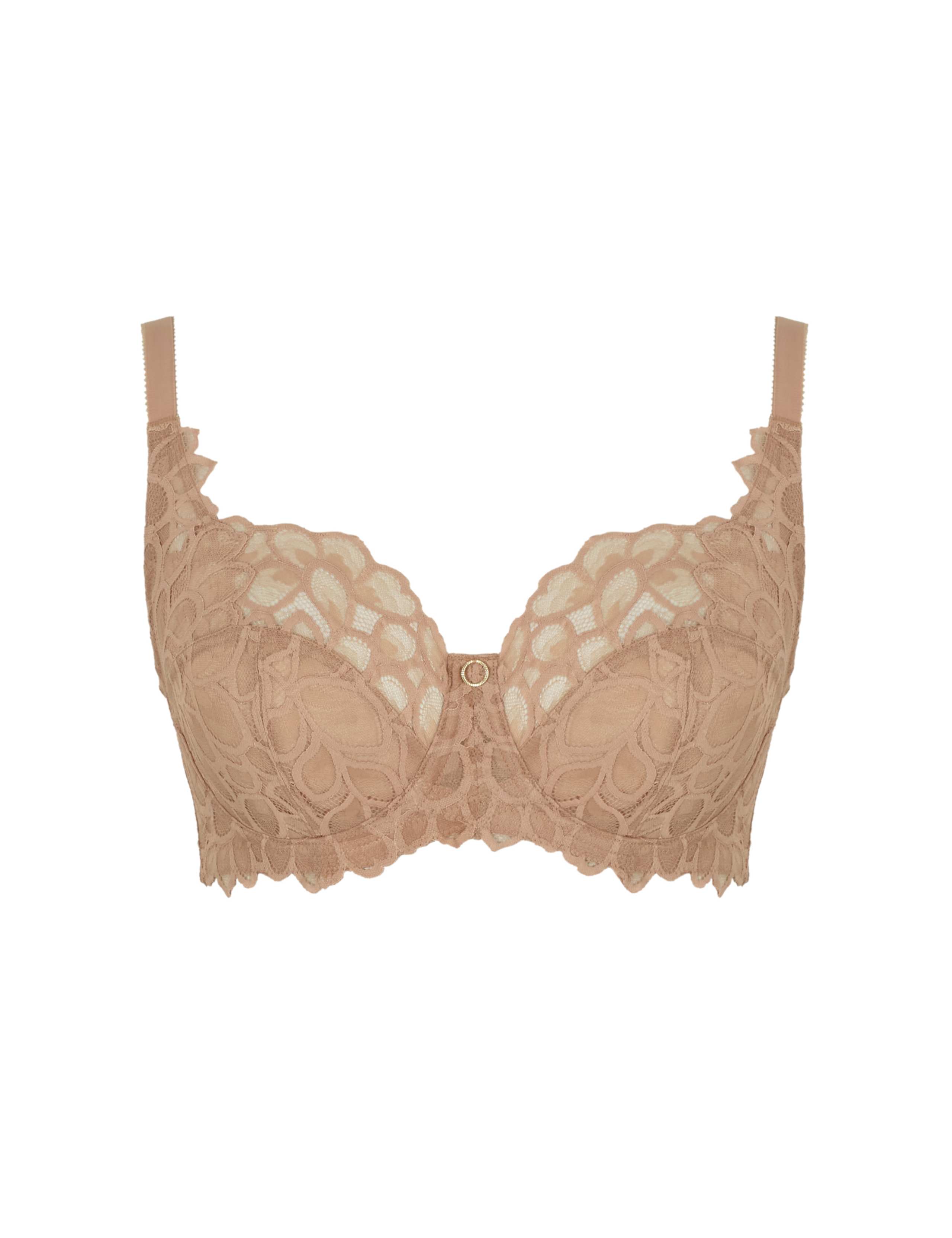 Allure Lace Wired Full Cup Bra D-J 2 of 3