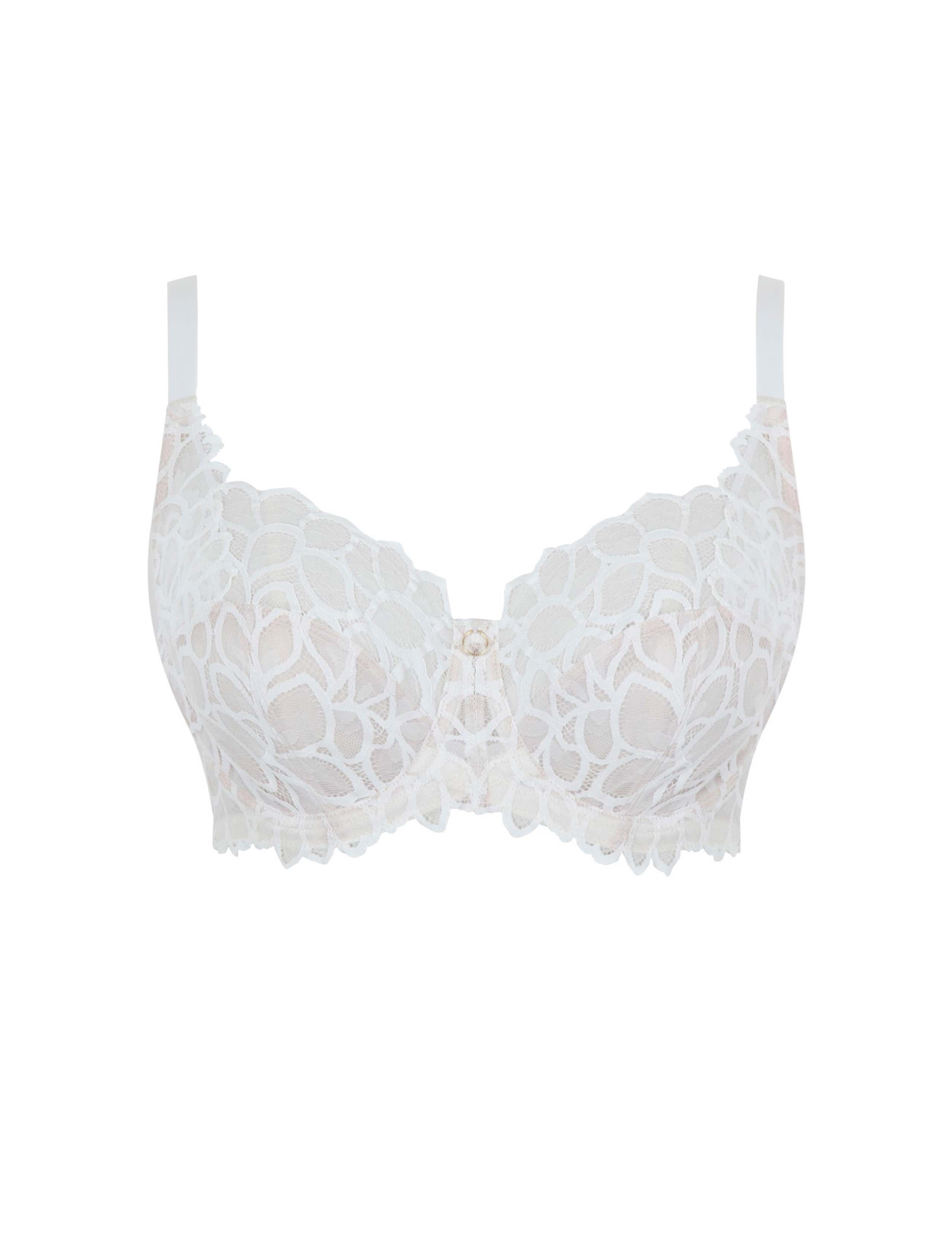 Allure Lace Wired Full Cup Bra D-J 2 of 4