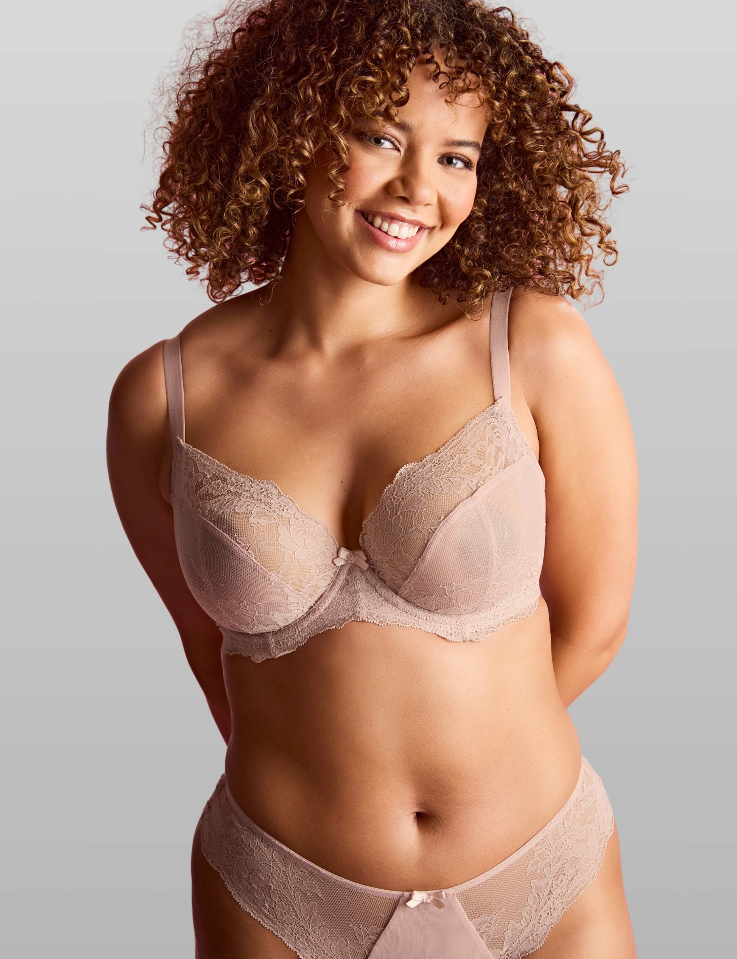 Ana Lace Plunge Bra D-J 4 of 5