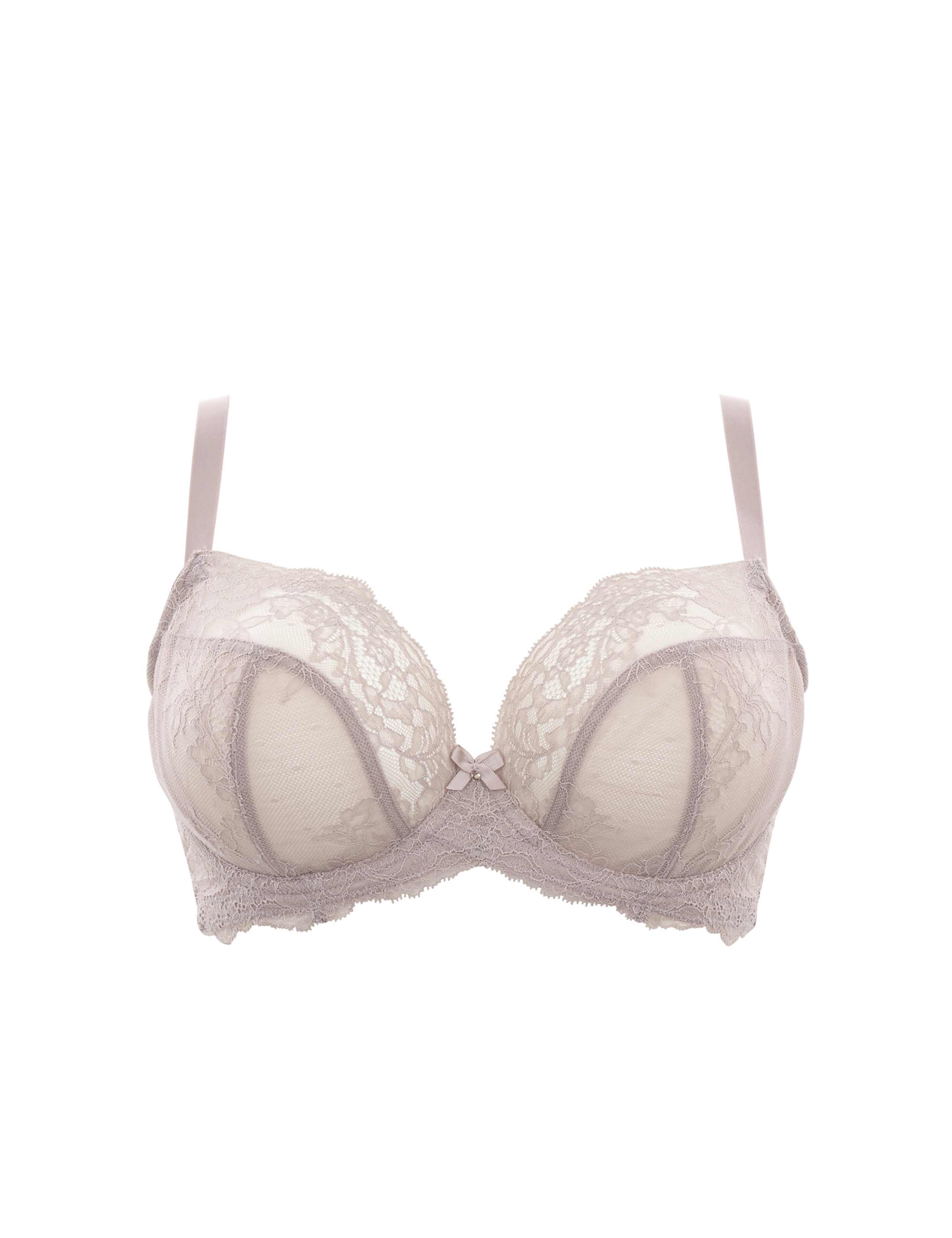 Ana Lace Plunge Bra D-J 2 of 5