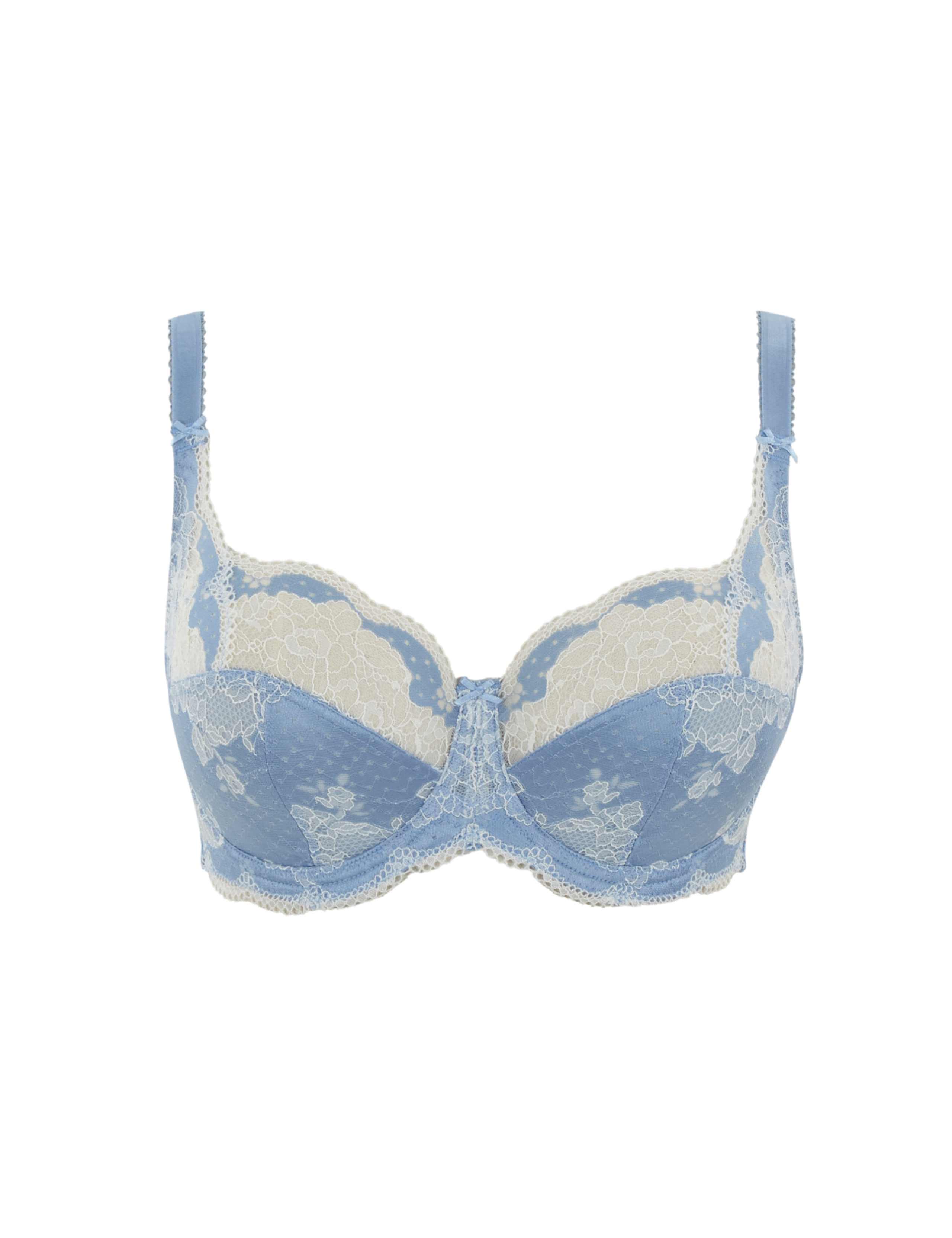 Clara Lace Wired Full Cup Bra D-J 2 of 5