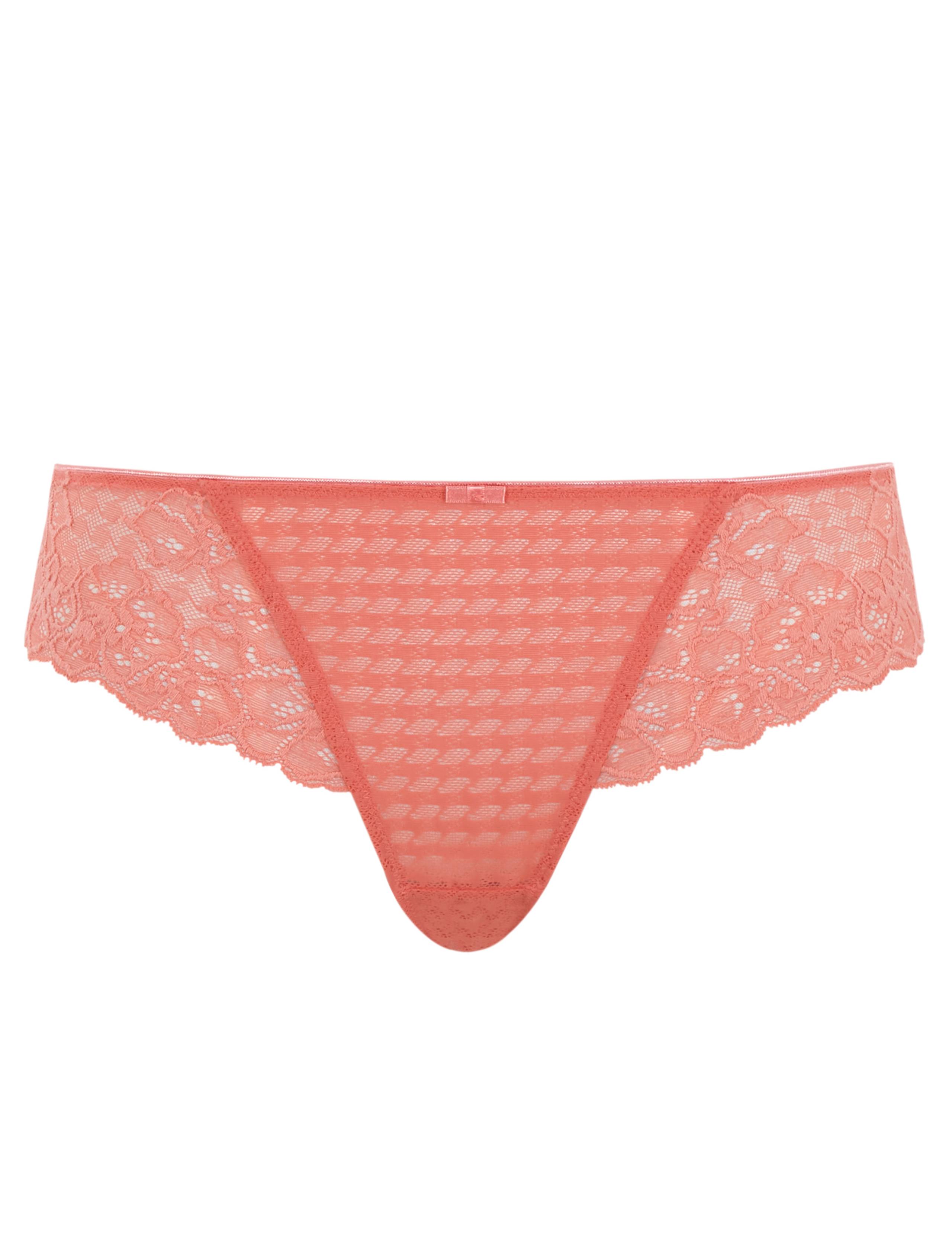 Envy Brazilian Mesh & Lace Knickers 2 of 4