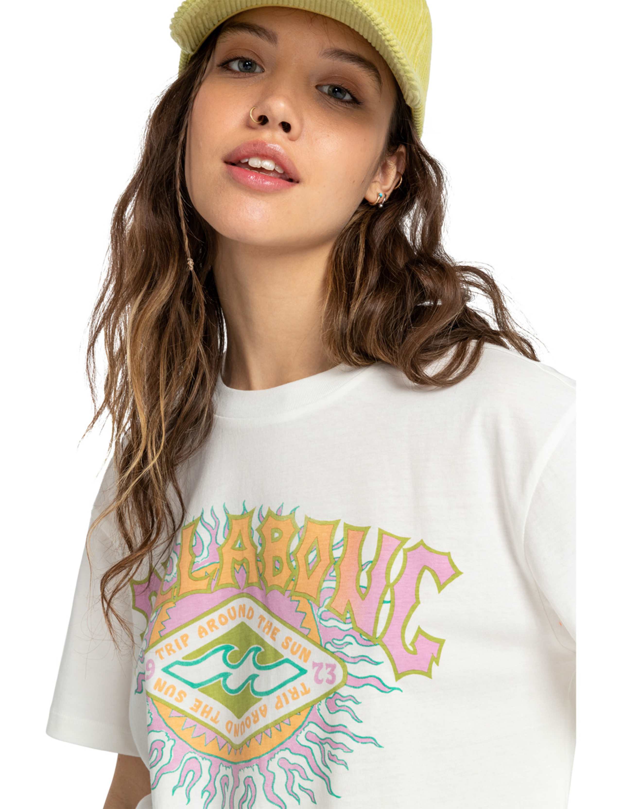 Around The Sun Pure Cotton Slogan T-Shirt 5 of 5