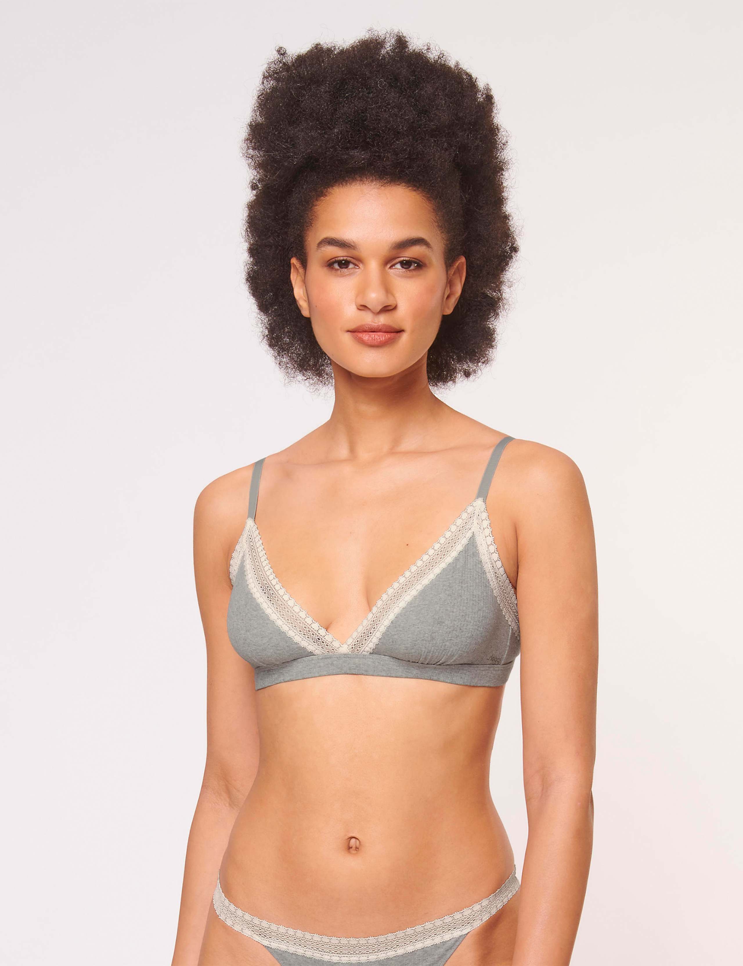 Go Ribbed Non Wired Bralette 1 of 4