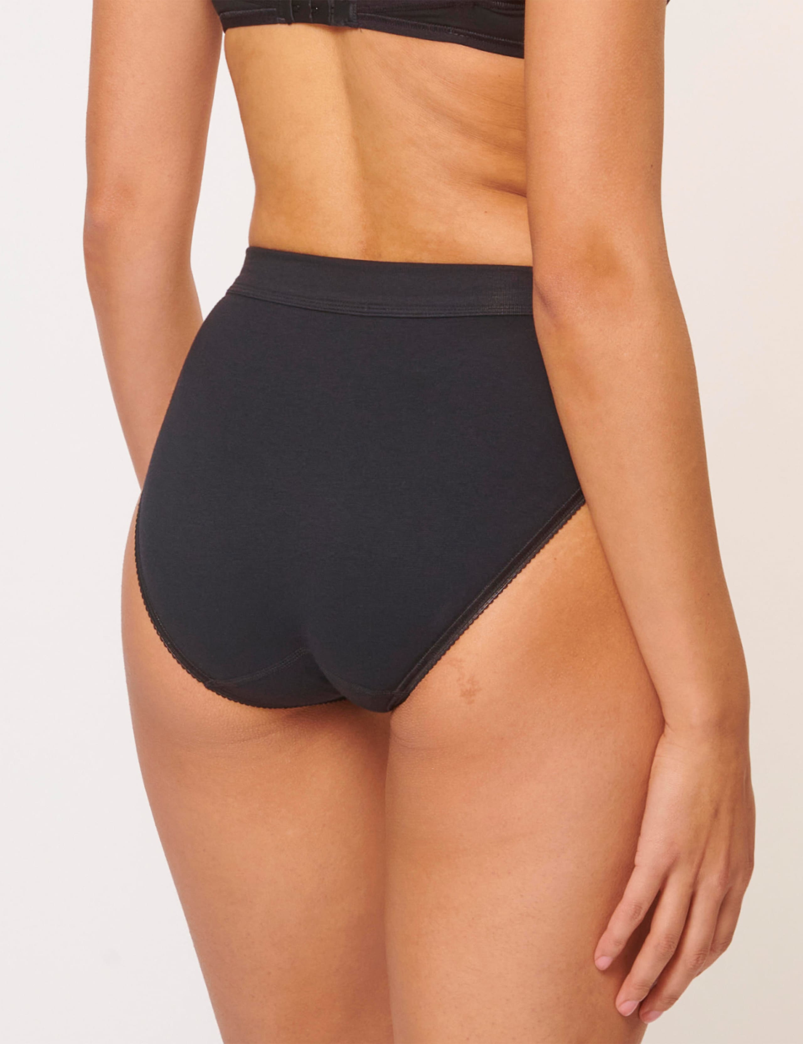 2pk Double Comfort Cotton High-Leg Briefs 3 of 4