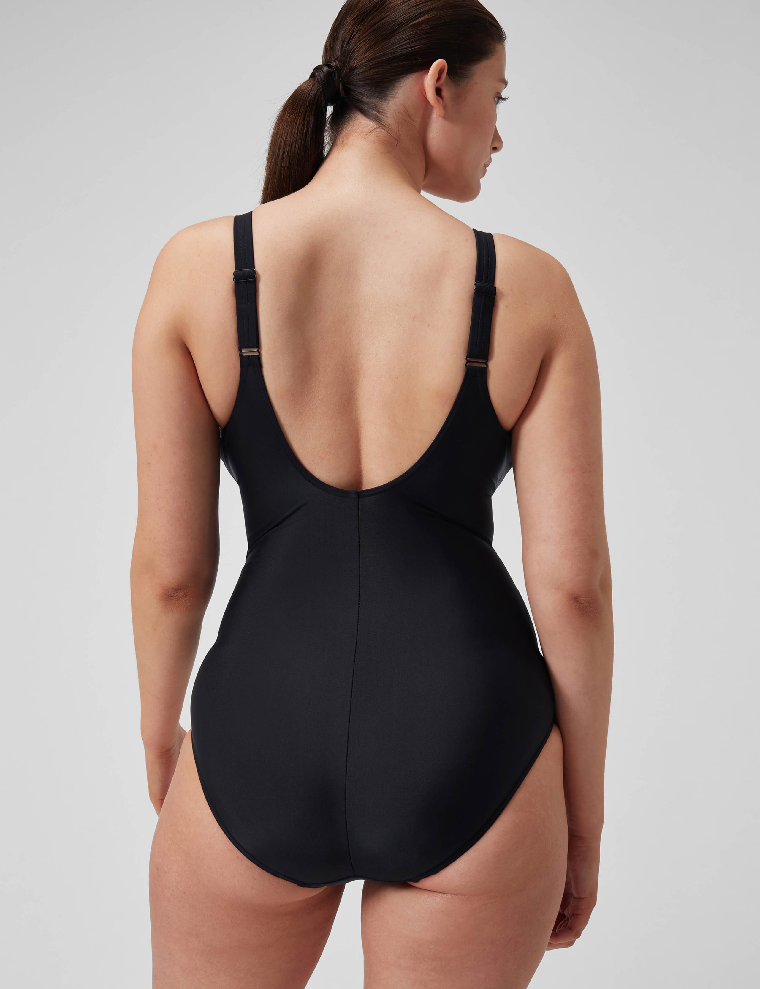 Shaping Cross Knot 1 Piece Swimsuit 9 of 10