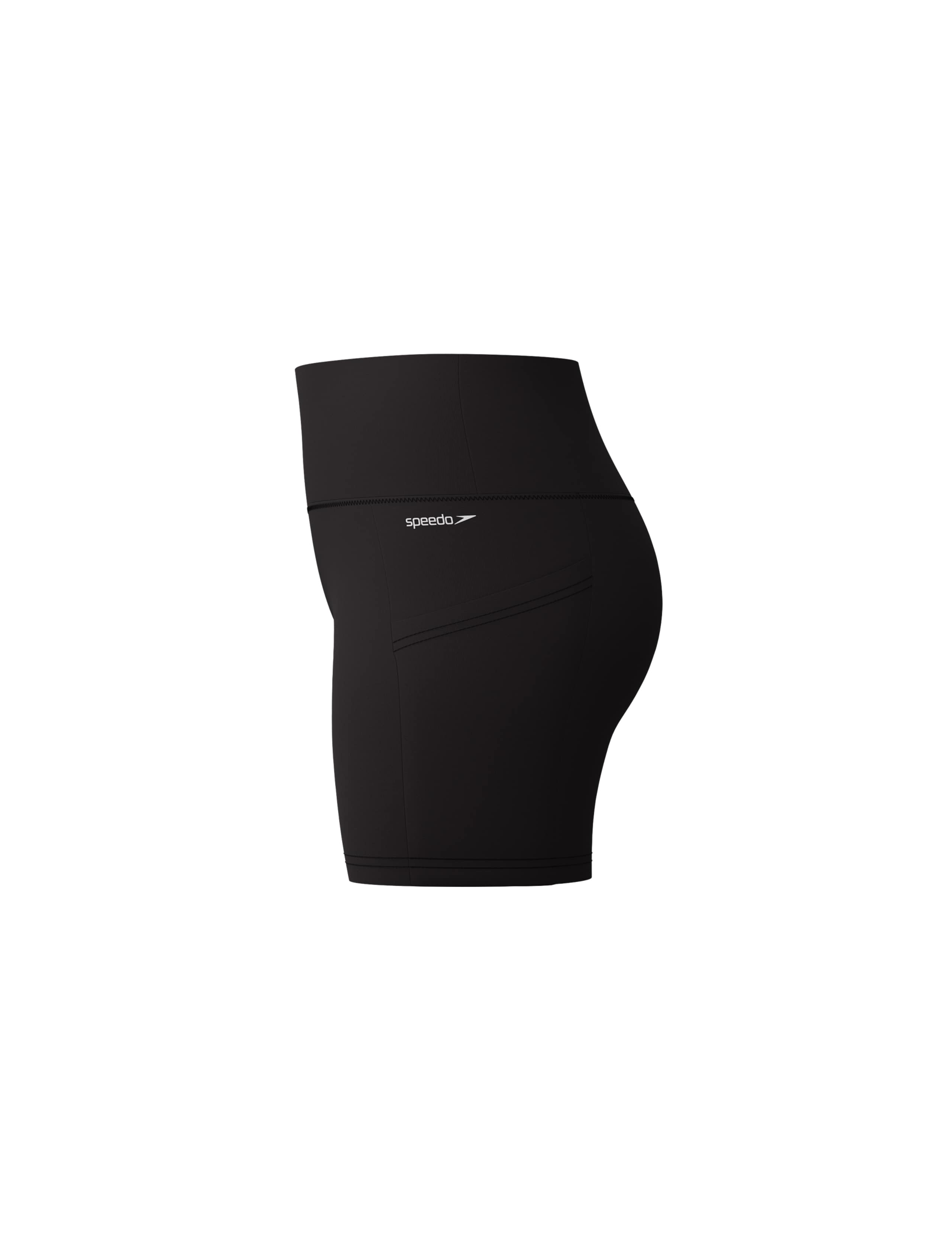 Solid High Waisted Swim Shorts 13 of 13