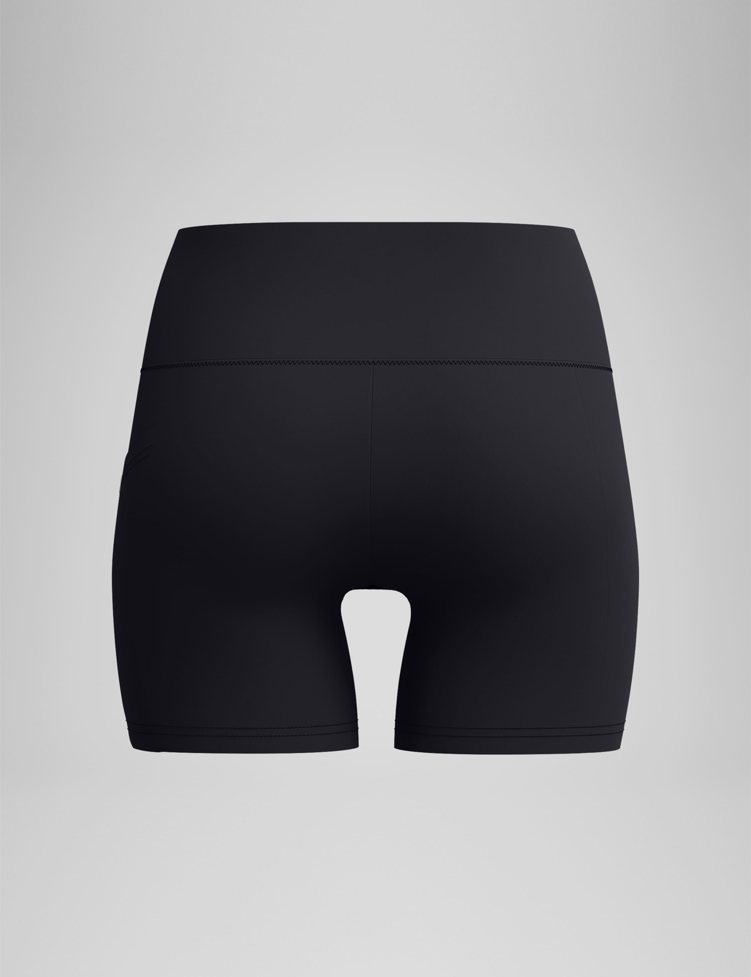 Solid High Waisted Swim Shorts 7 of 13