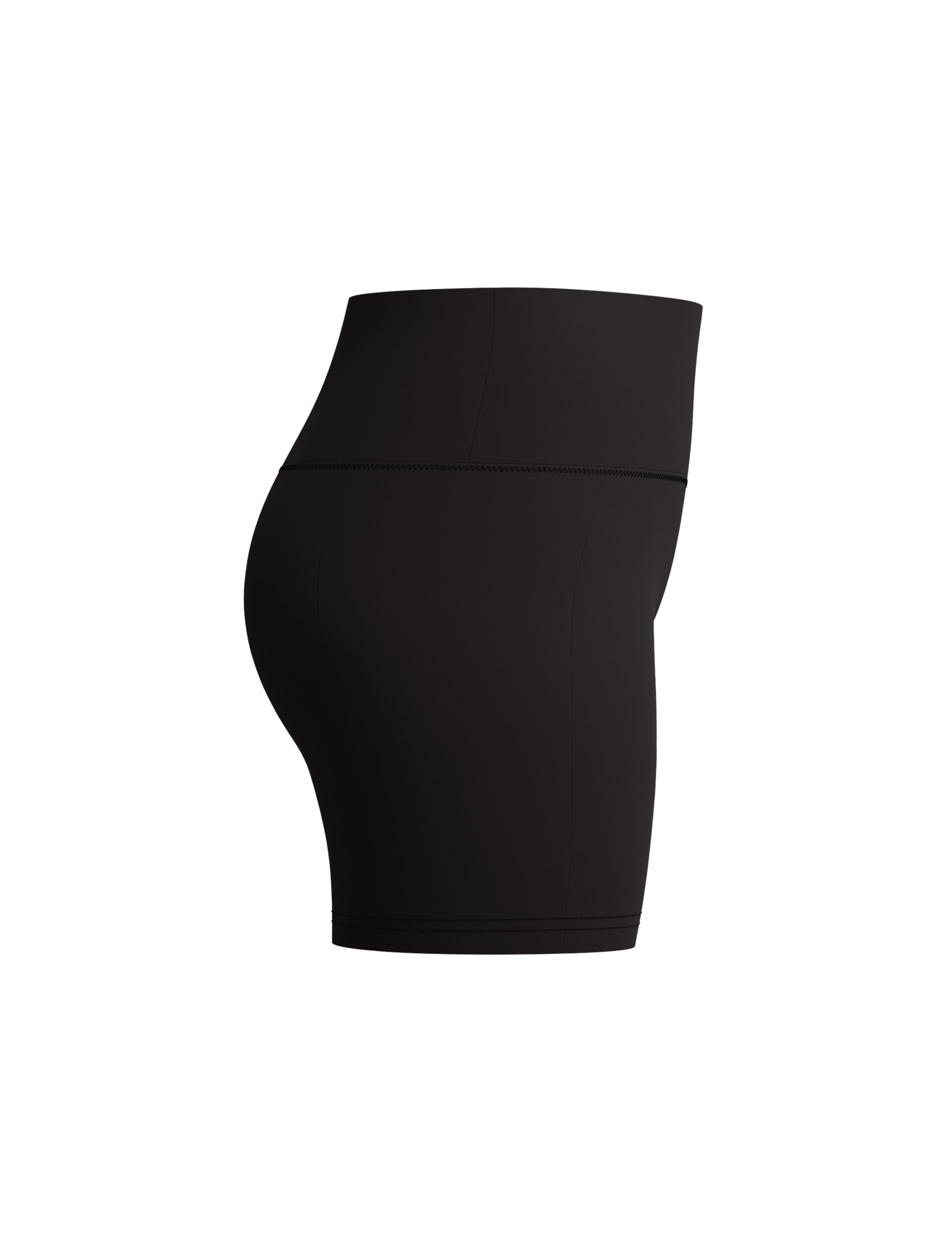Solid High Waisted Swim Shorts 9 of 13