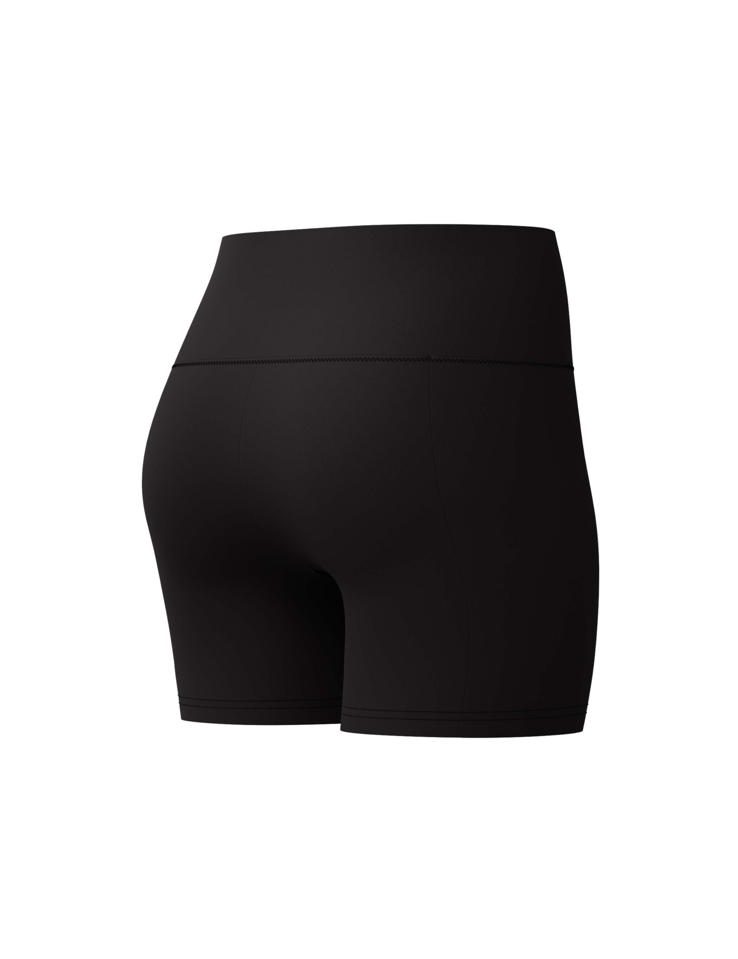 Solid High Waisted Swim Shorts 10 of 13