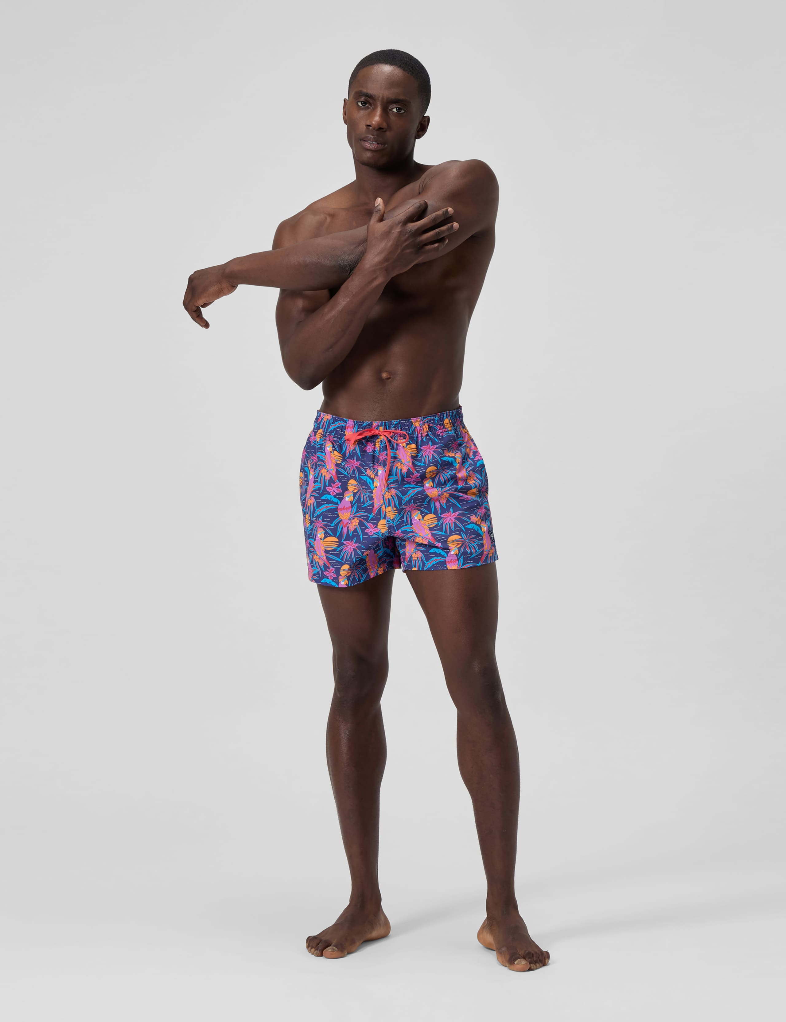 Redondo Edge Volley Floral Swim Shorts 2 of 6