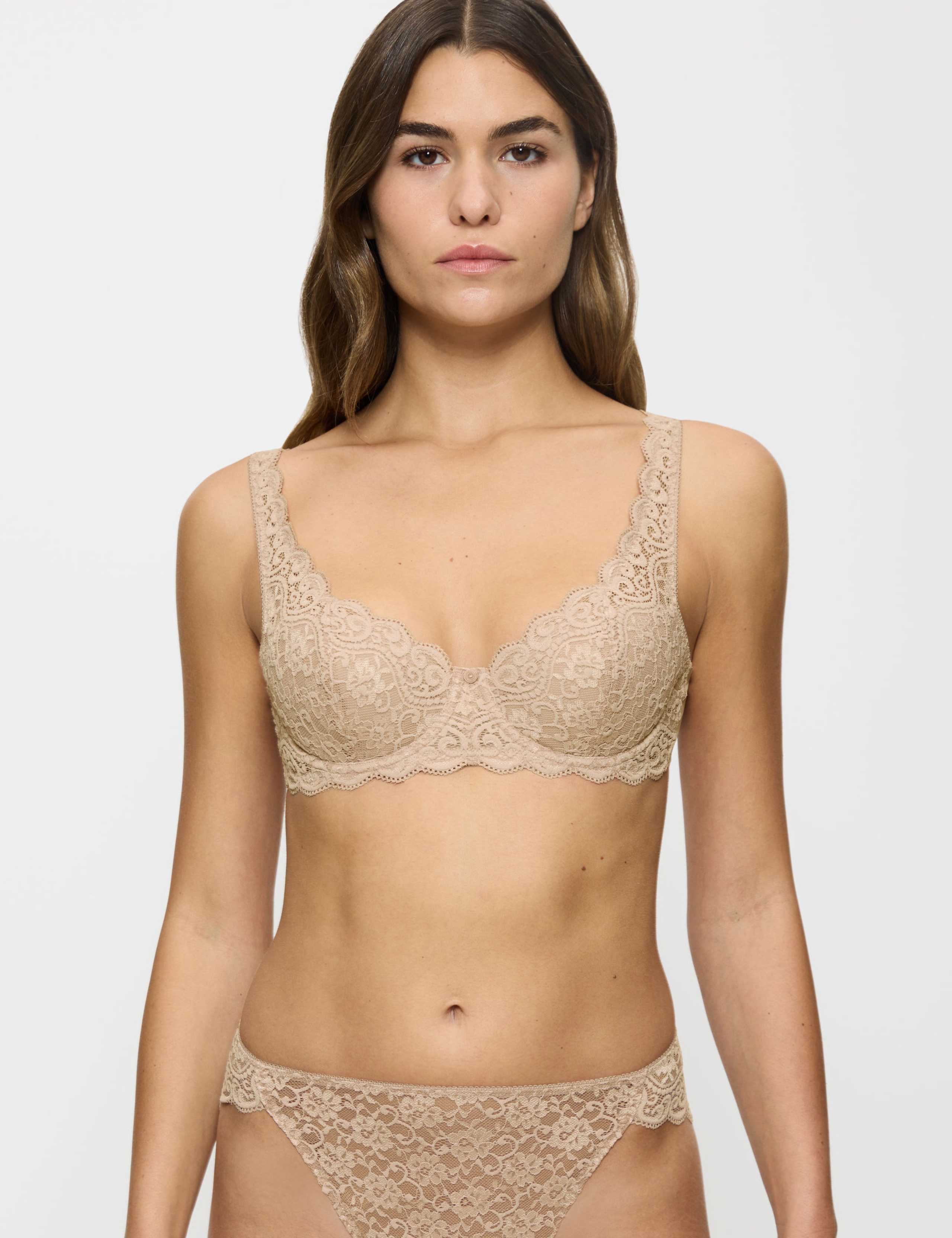 Amourette Lace WHP Wired Half Padded Bra A-E 1 of 5