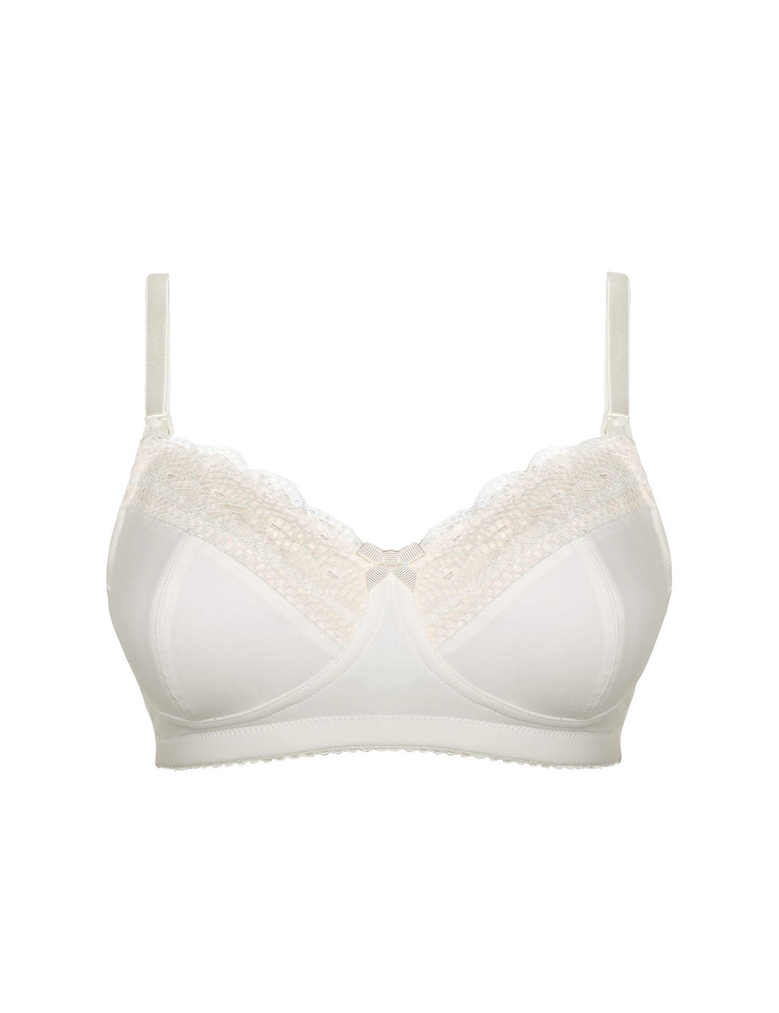 Show Off Lace Non Wired Nursing Bra C-H 2 of 11